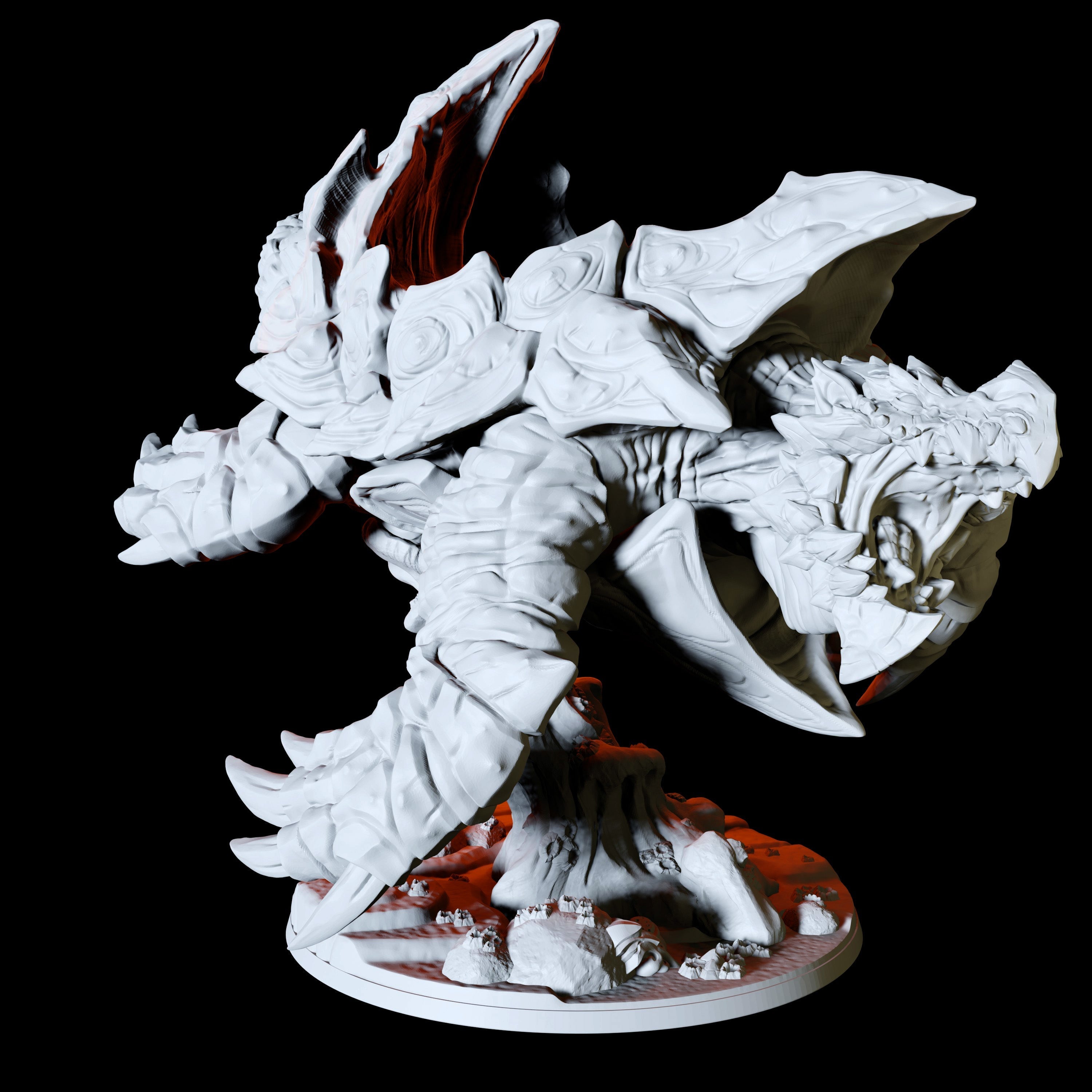 Dragon Turtle Miniature for Dungeons and Dragons - Myth Forged