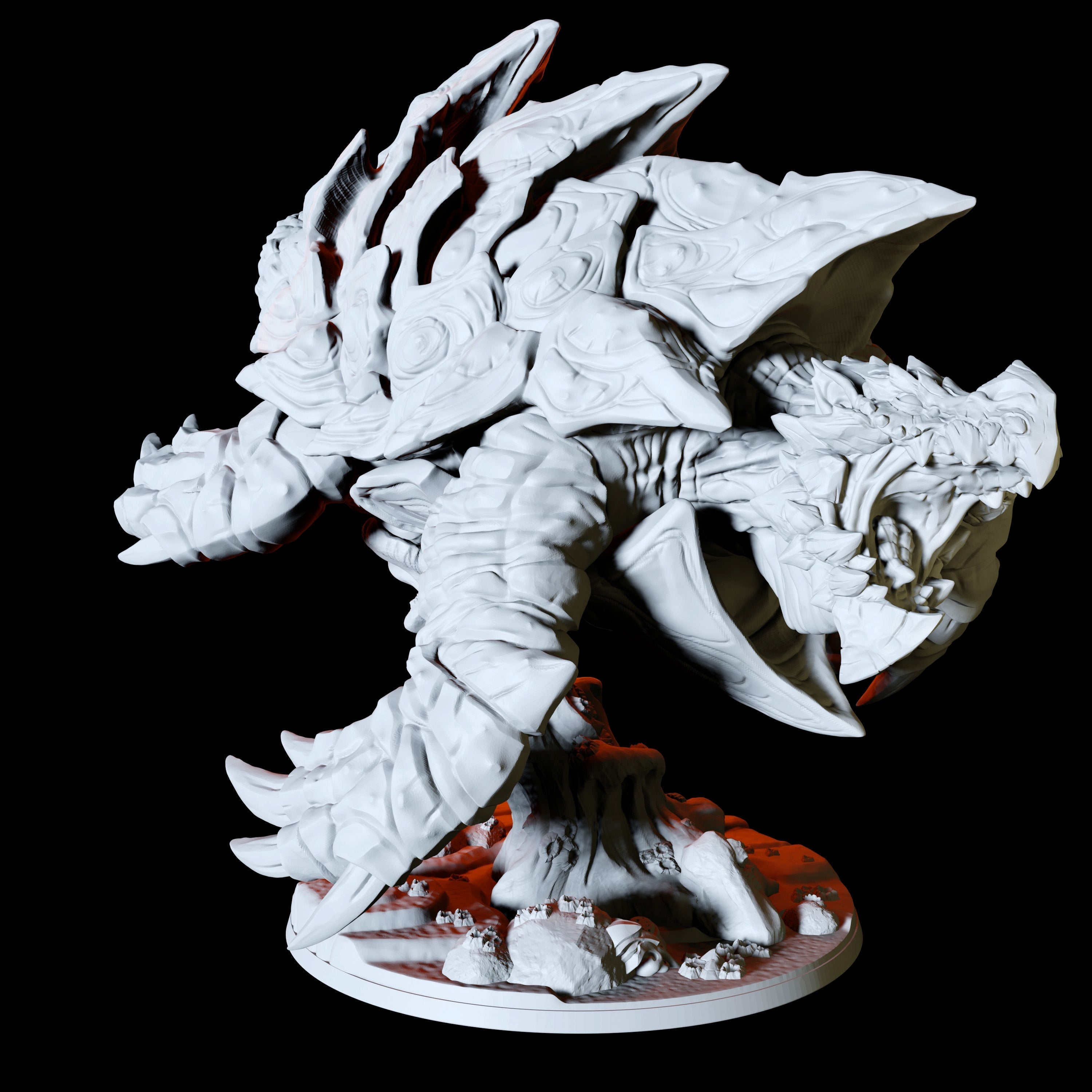 Dragon Turtle Miniature for Dungeons and Dragons - Myth Forged