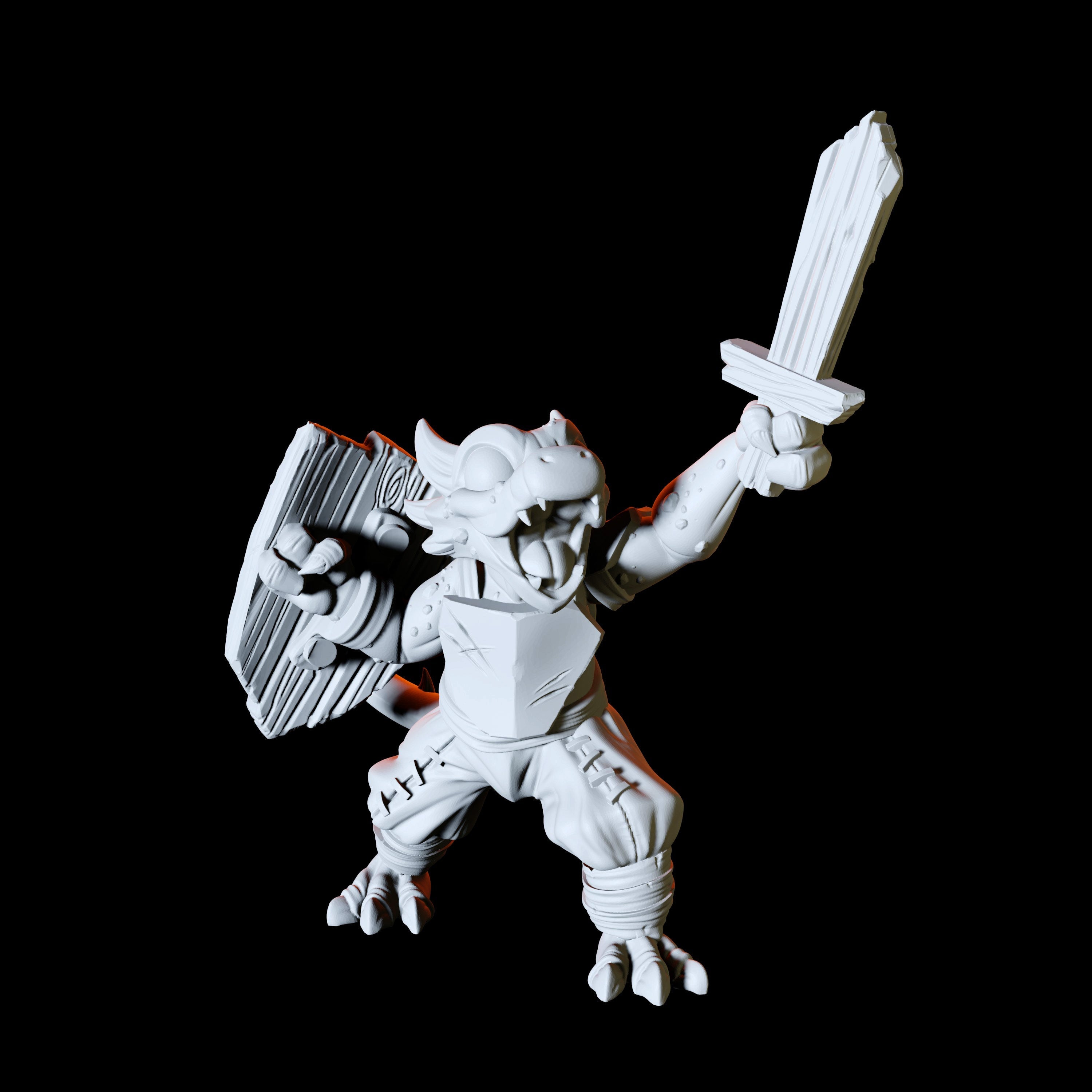 Dragonborn Child Miniature for Dungeons and Dragons - Myth Forged