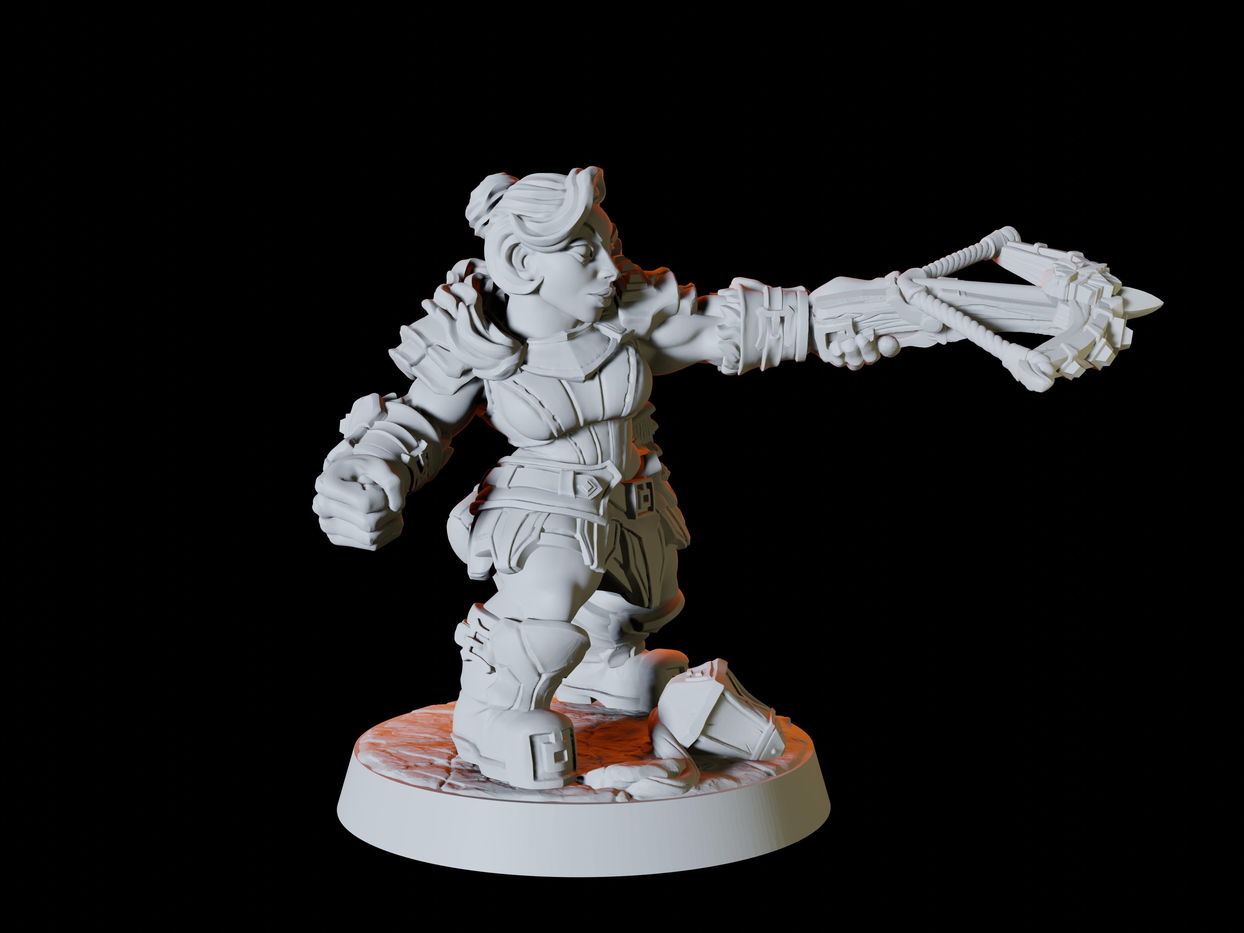 Six Dwarf Miniatures for Dungeons and Dragons - Myth Forged