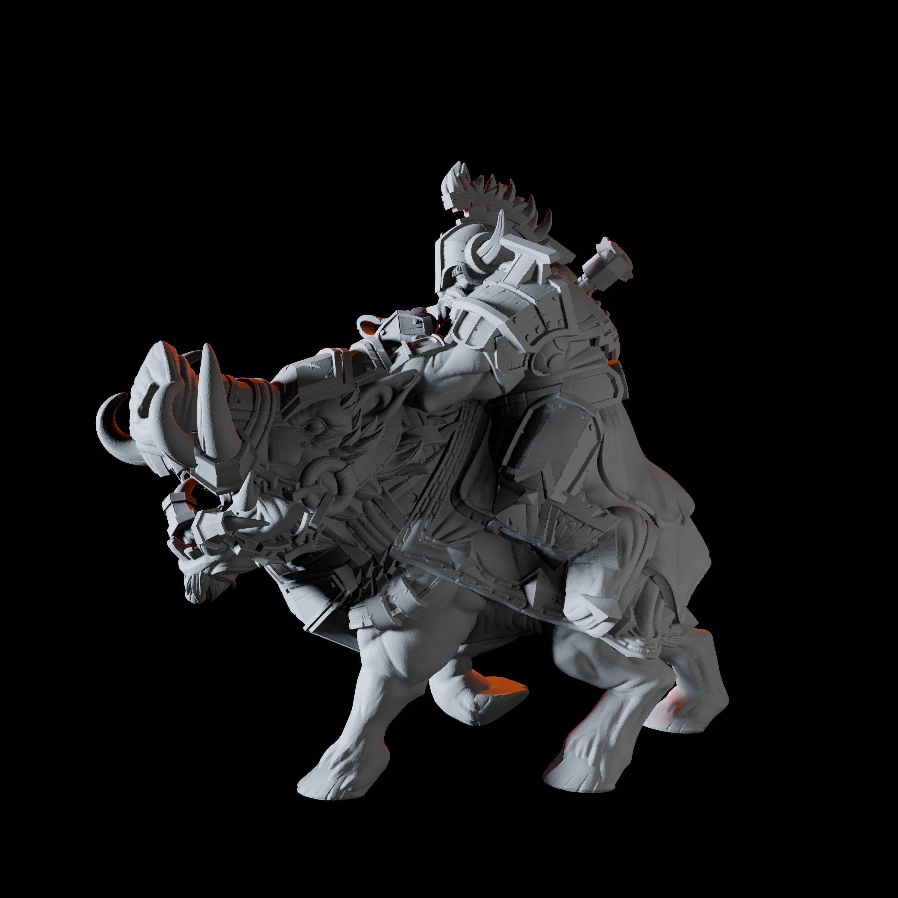 Dwarf Beastheart or Beastmaster Miniature for Dungeons and Dragons - Myth Forged