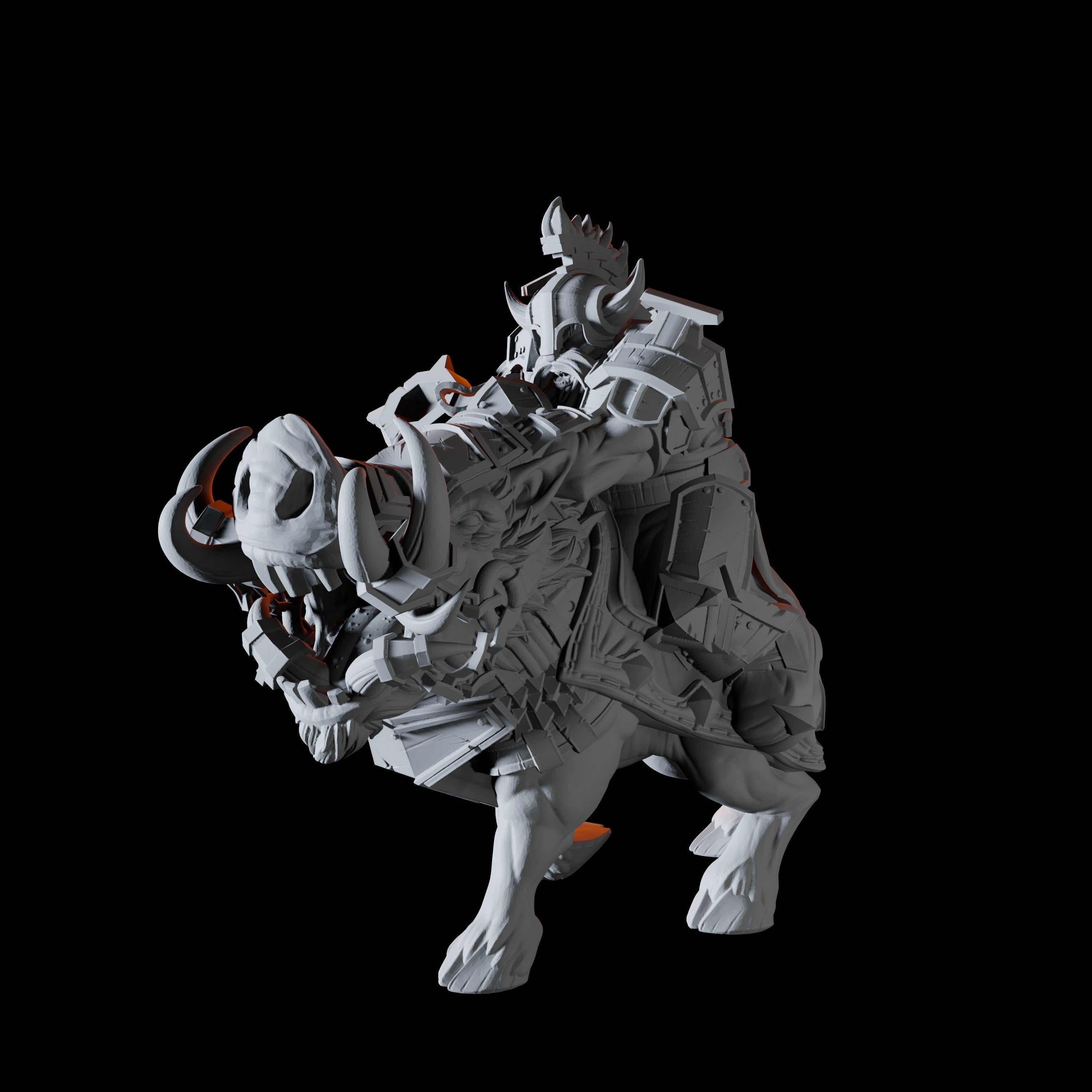 Dwarf Beastheart or Beastmaster Miniature for Dungeons and Dragons - Myth Forged