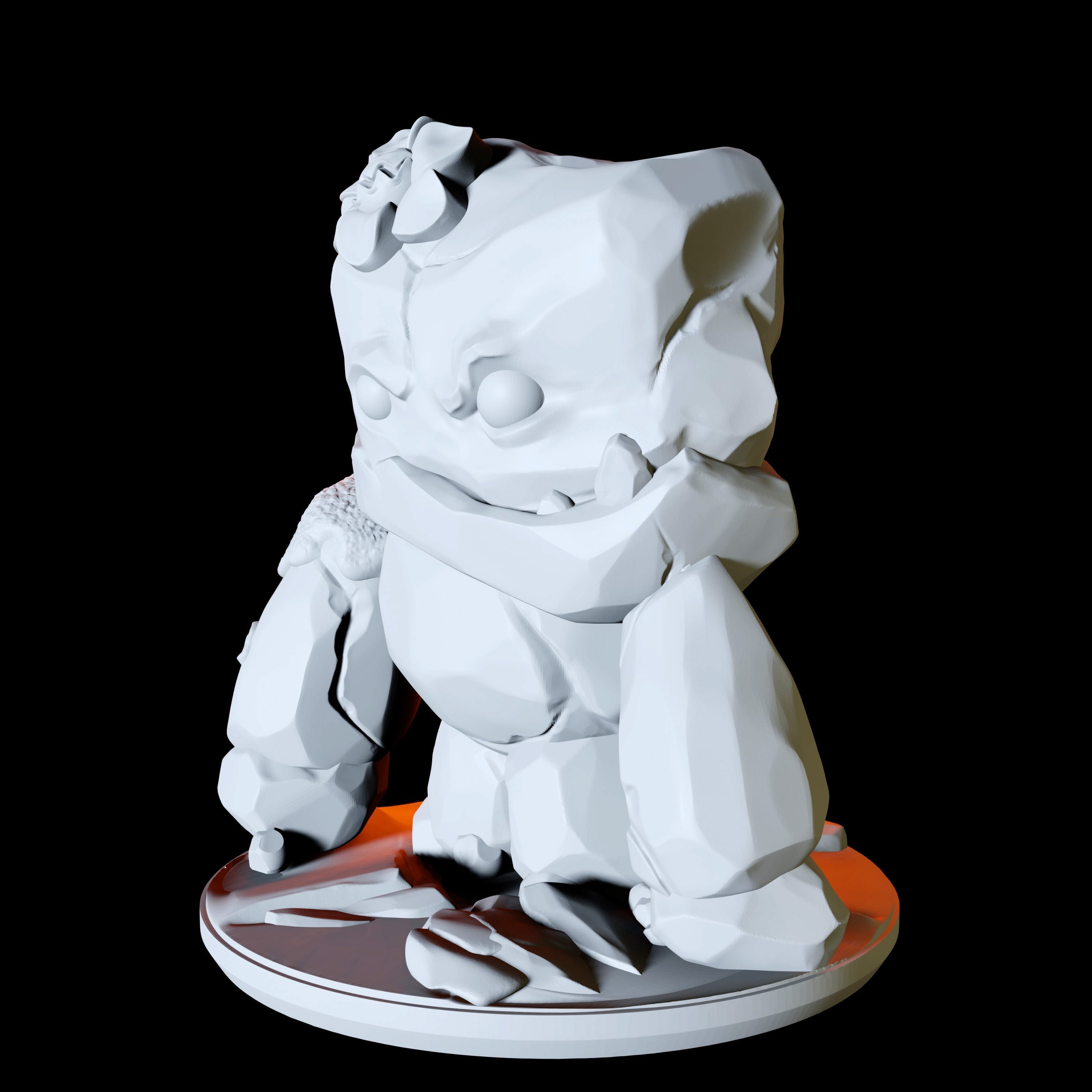 Earth Elemental Familiar Miniature for Dungeons and Dragons | Myth Forged