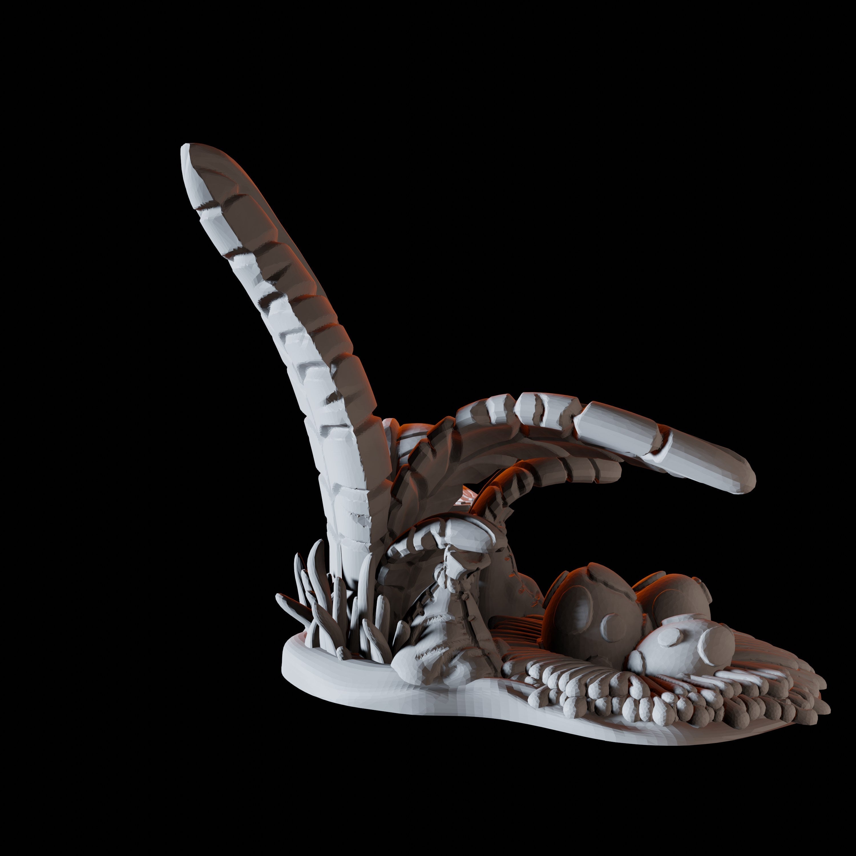 Eggs and Supplies - Coastal Terrain Miniature for Dungeons and Dragons - Myth Forged