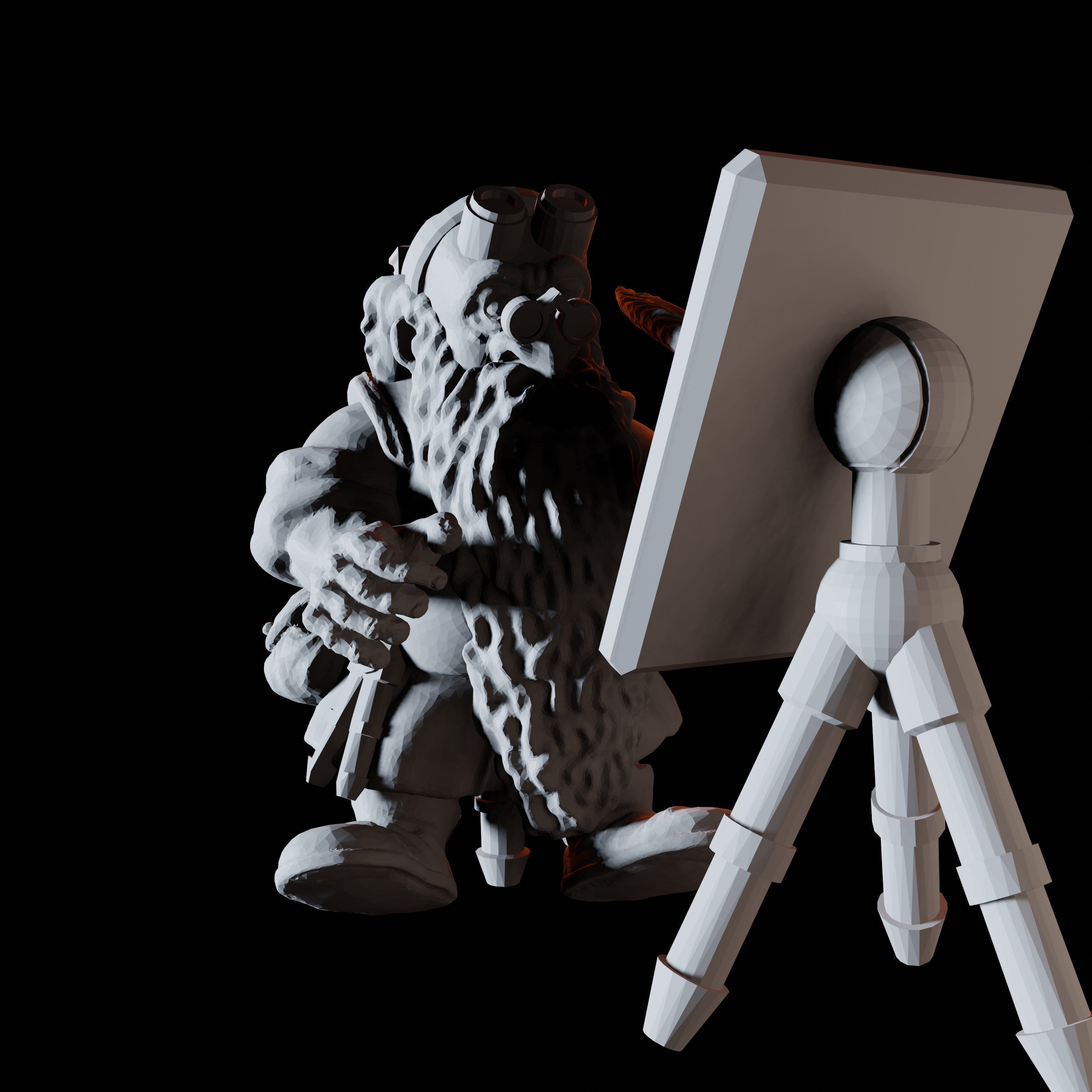 Eight Dwarf Elder Council Member Miniatures for Dungeons and Dragons - Myth Forged