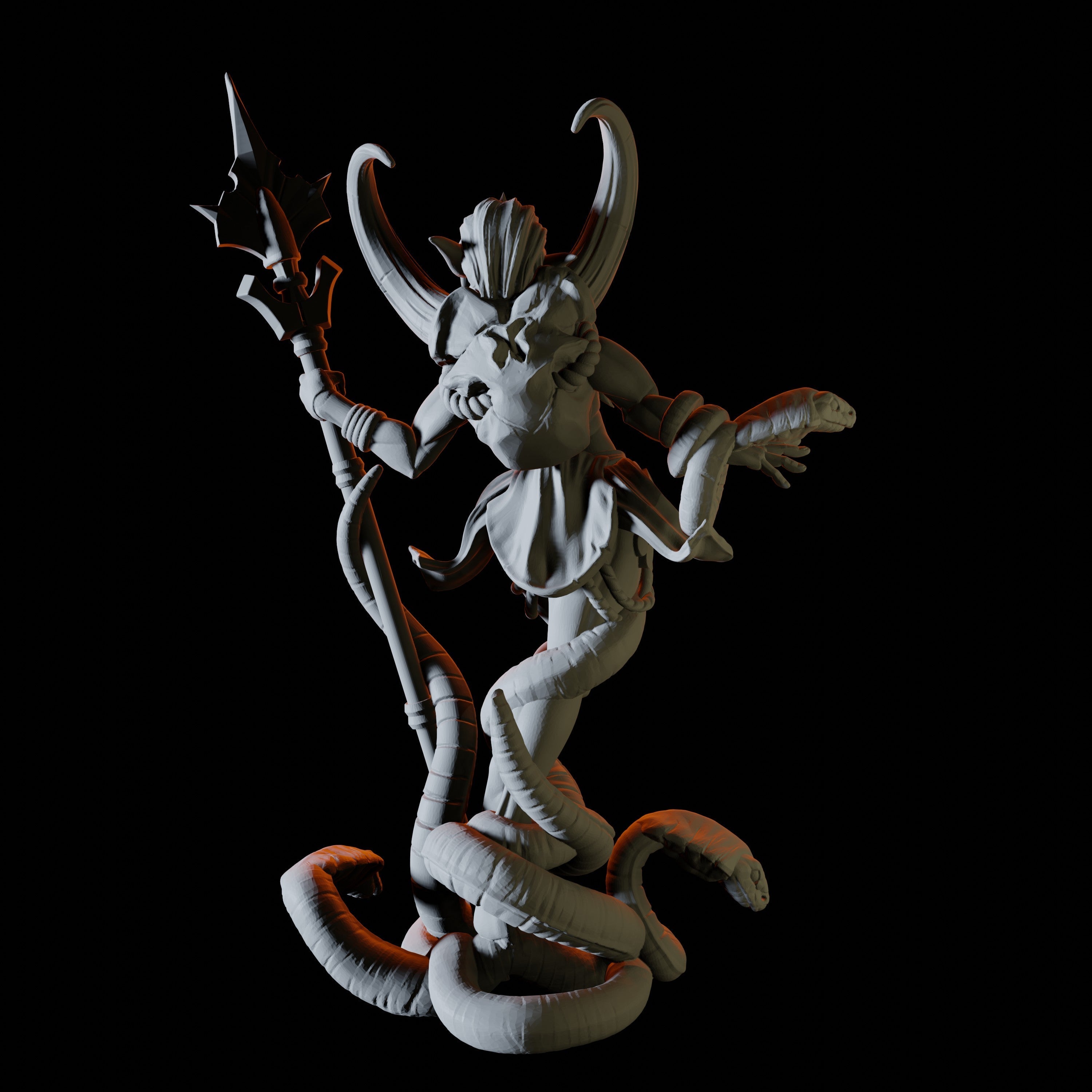 Elf Sorcerer Miniature for Dungeons and Dragons - Myth Forged