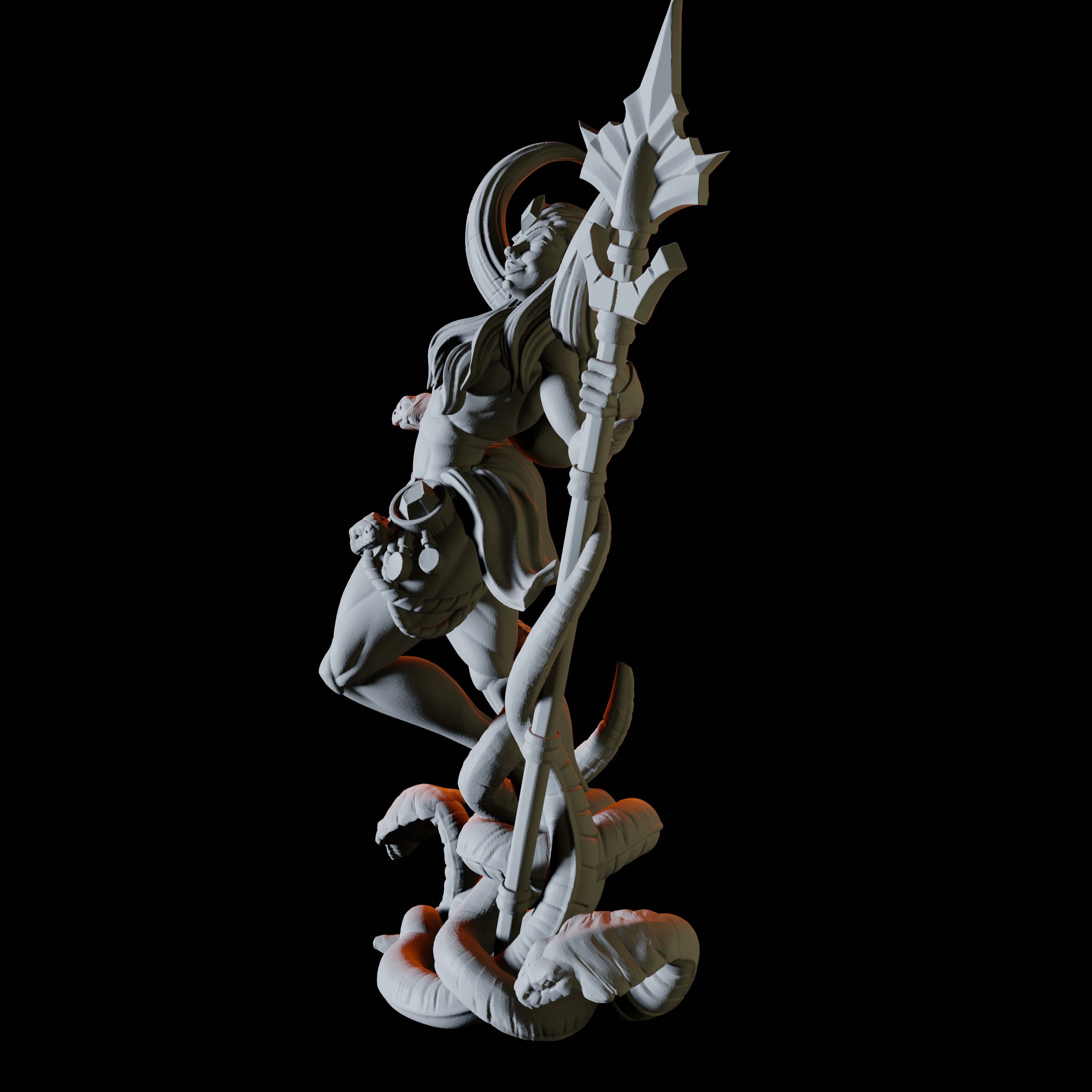 Elf Sorcerer Miniature for Dungeons and Dragons - Myth Forged