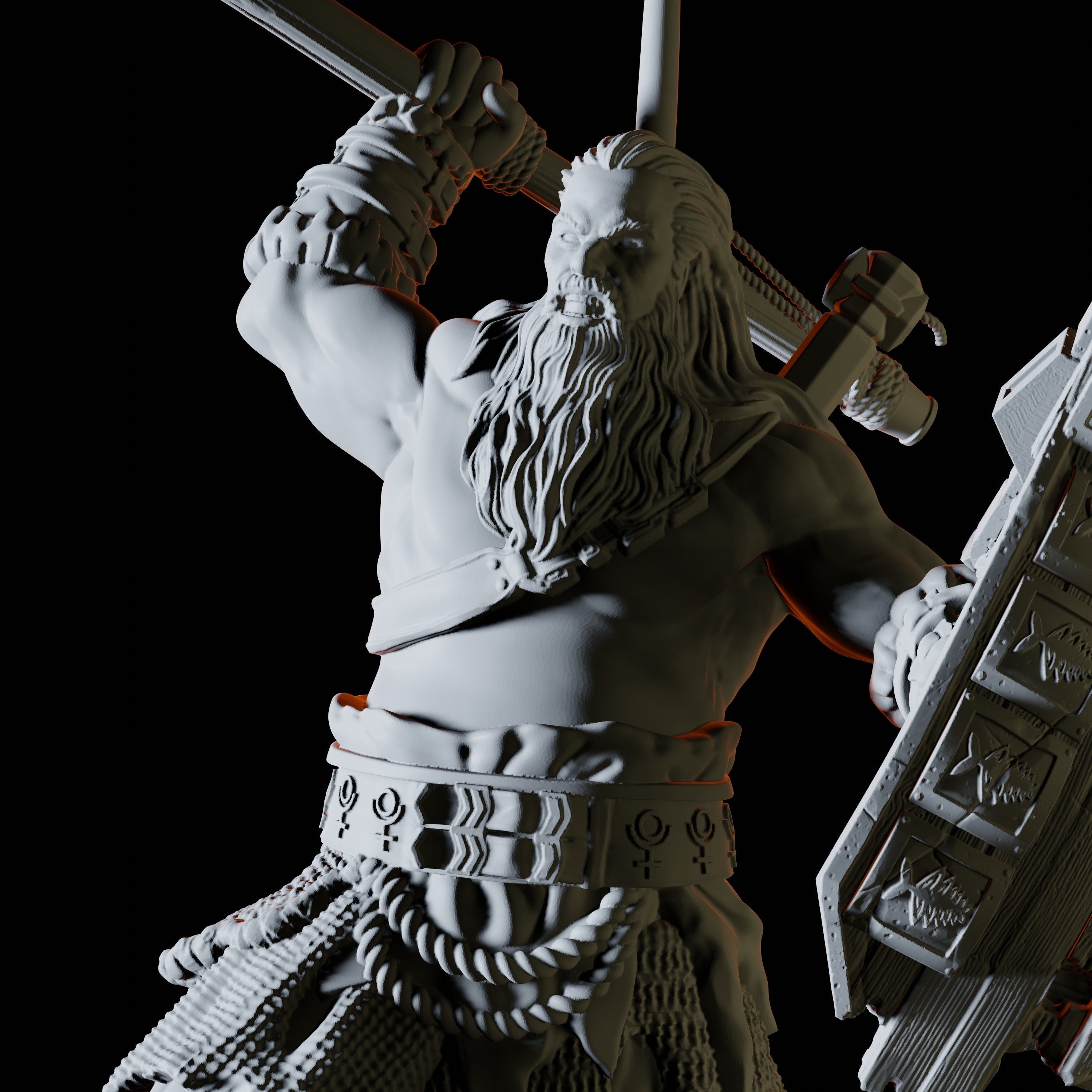 Empyrean Titan Miniature for Dungeons and Dragons - Myth Forged