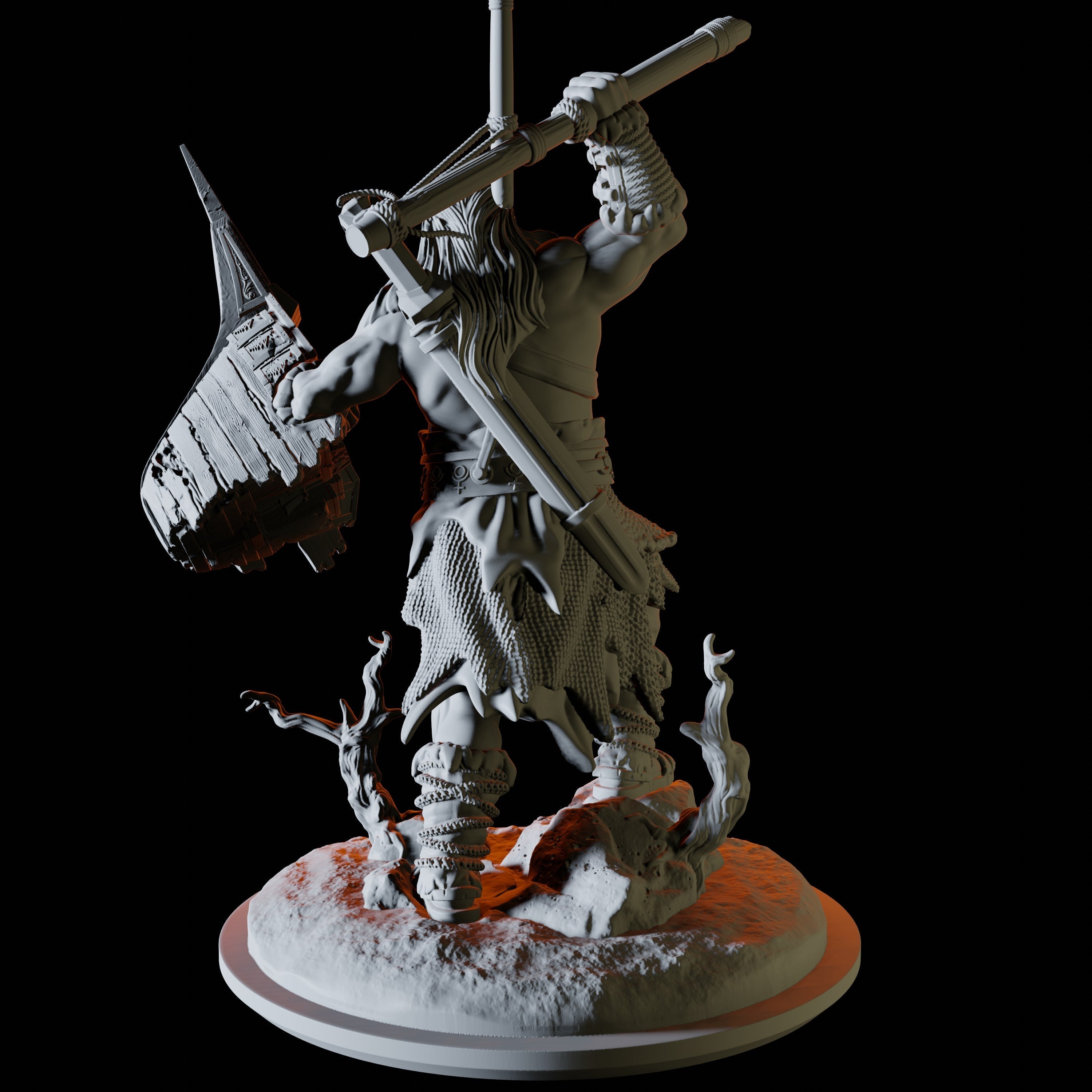 Empyrean Titan Miniature for Dungeons and Dragons - Myth Forged