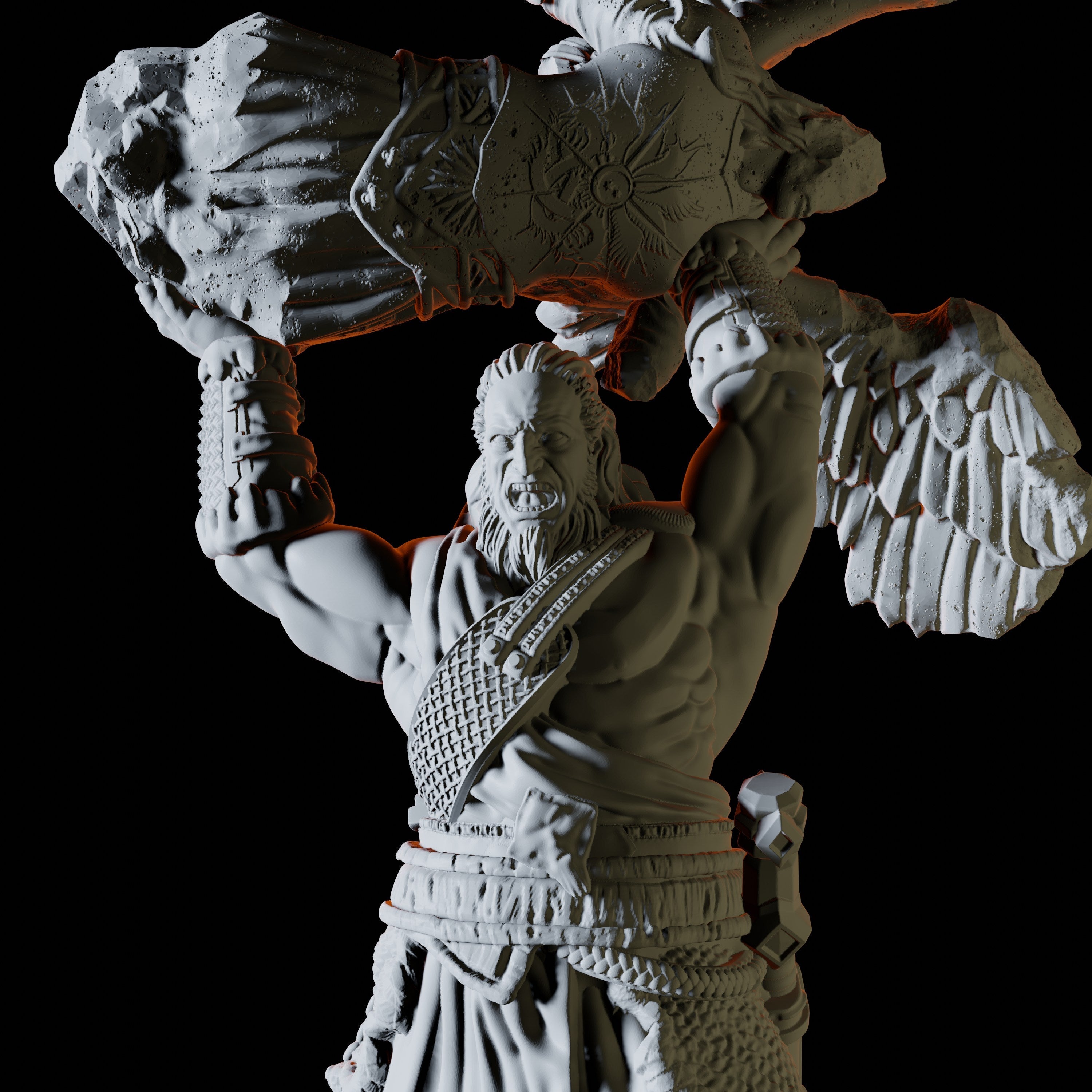 Empyrean Titan Miniature for Dungeons and Dragons - Myth Forged