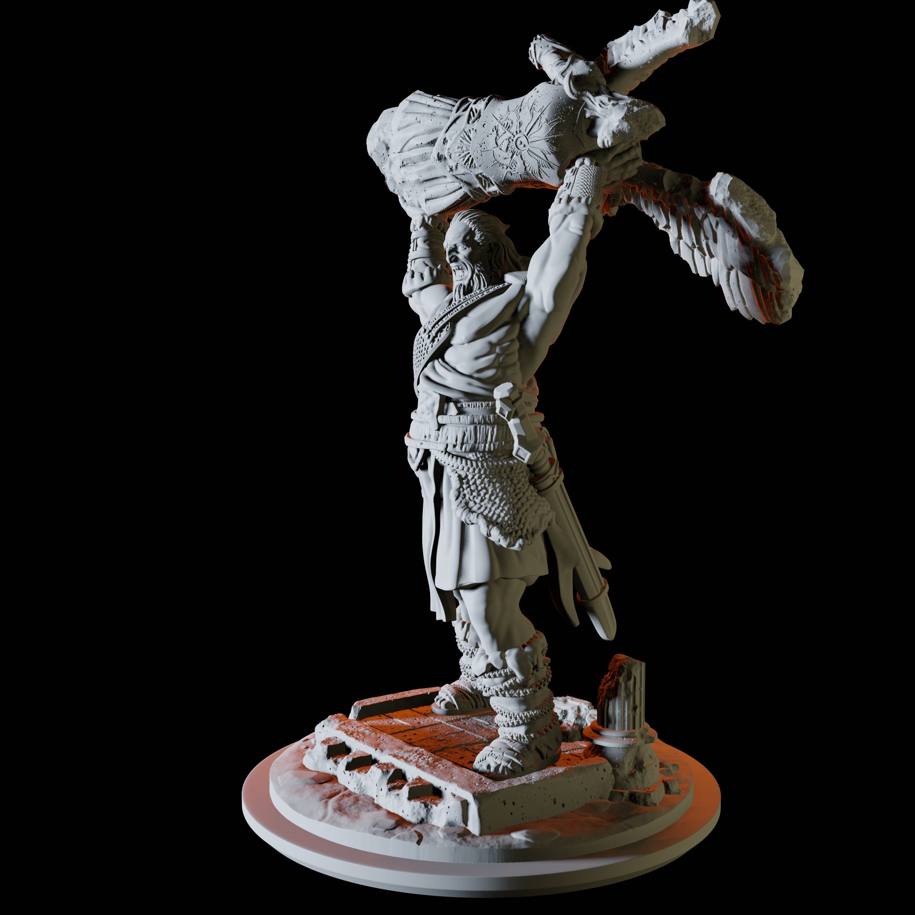 Empyrean Titan Miniature for Dungeons and Dragons - Myth Forged
