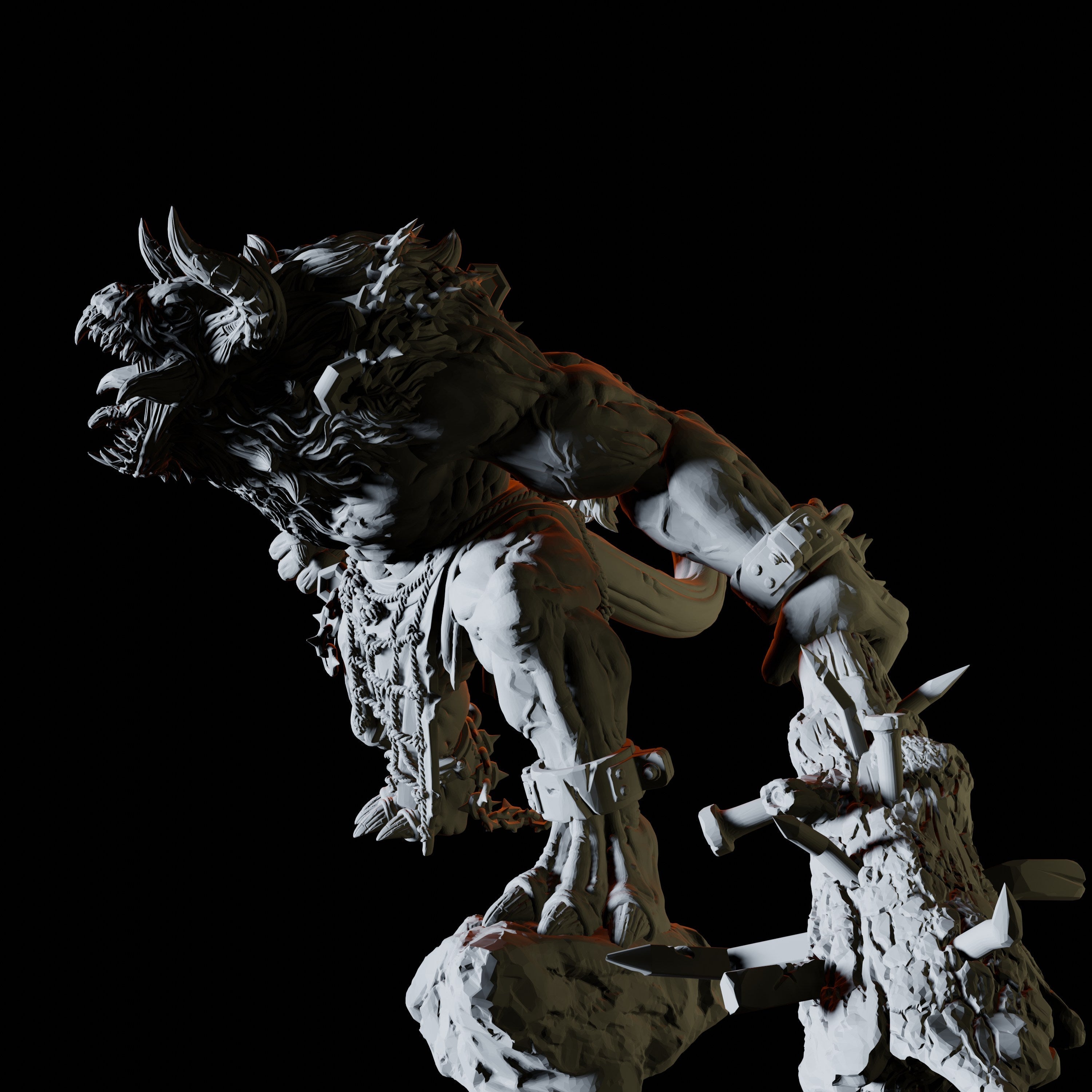 Enraged Minotaur Miniature for Dungeons and Dragons - Myth Forged