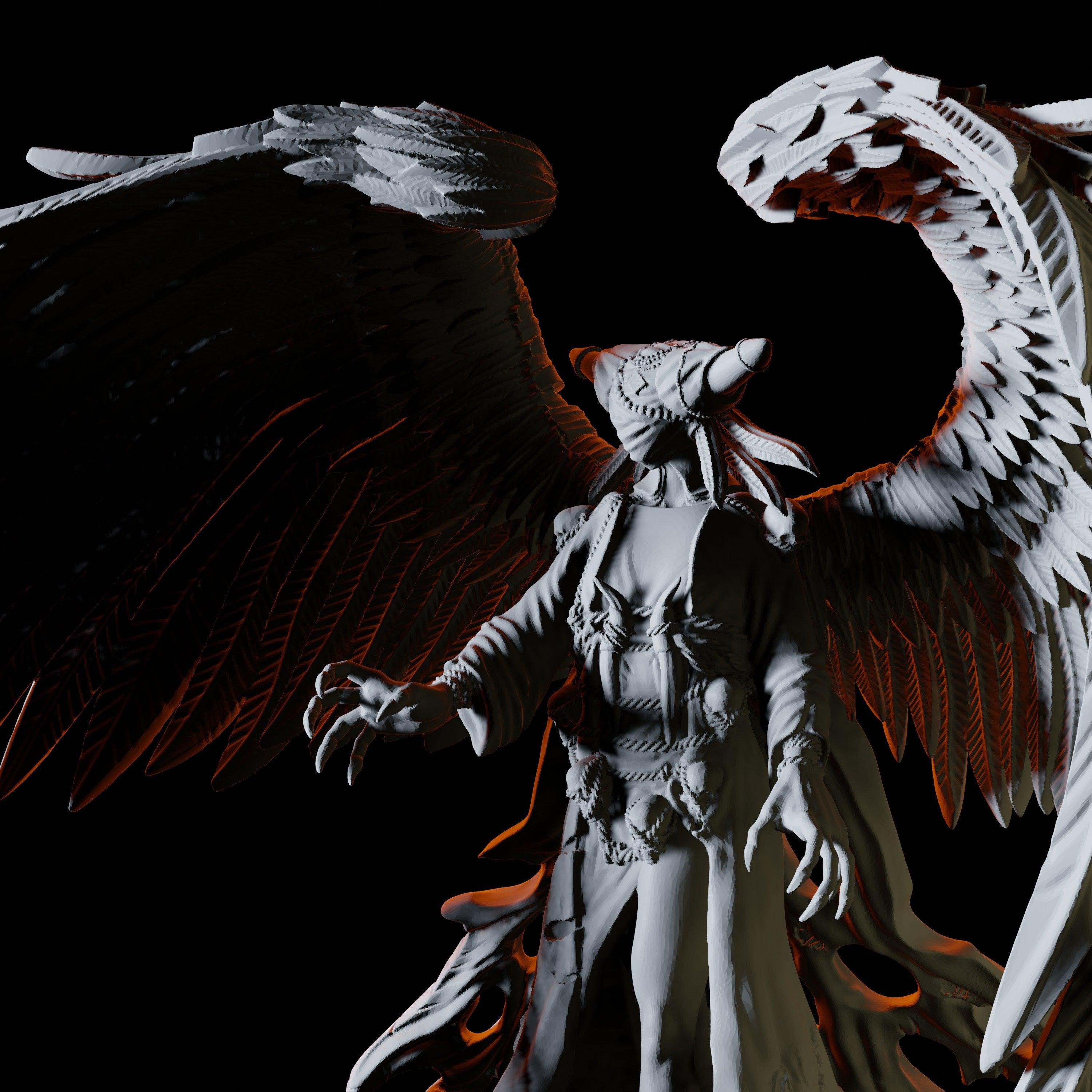 Fallen Celestial Miniature for Dungeons and Dragons