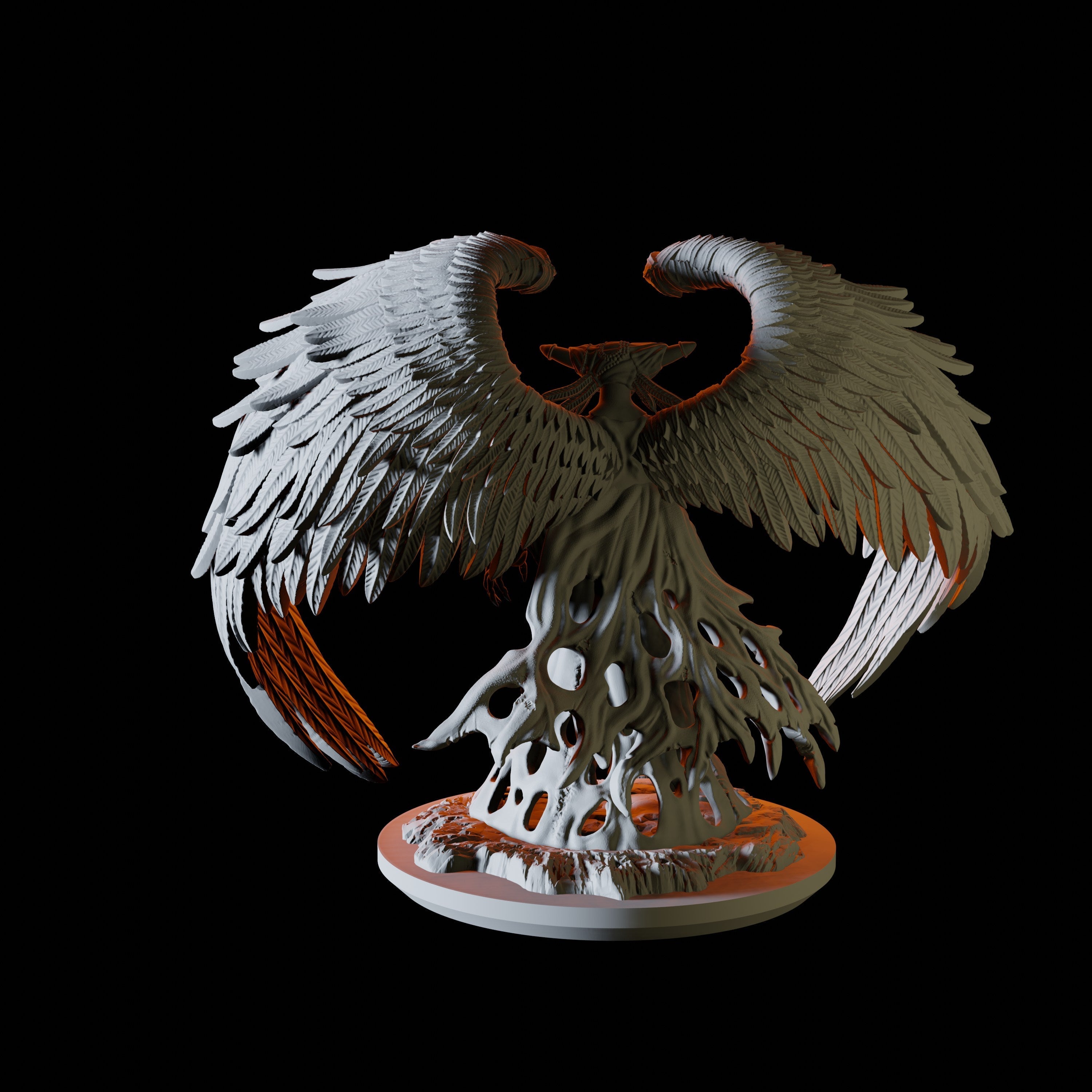 Fallen Celestial Miniature for Dungeons and Dragons