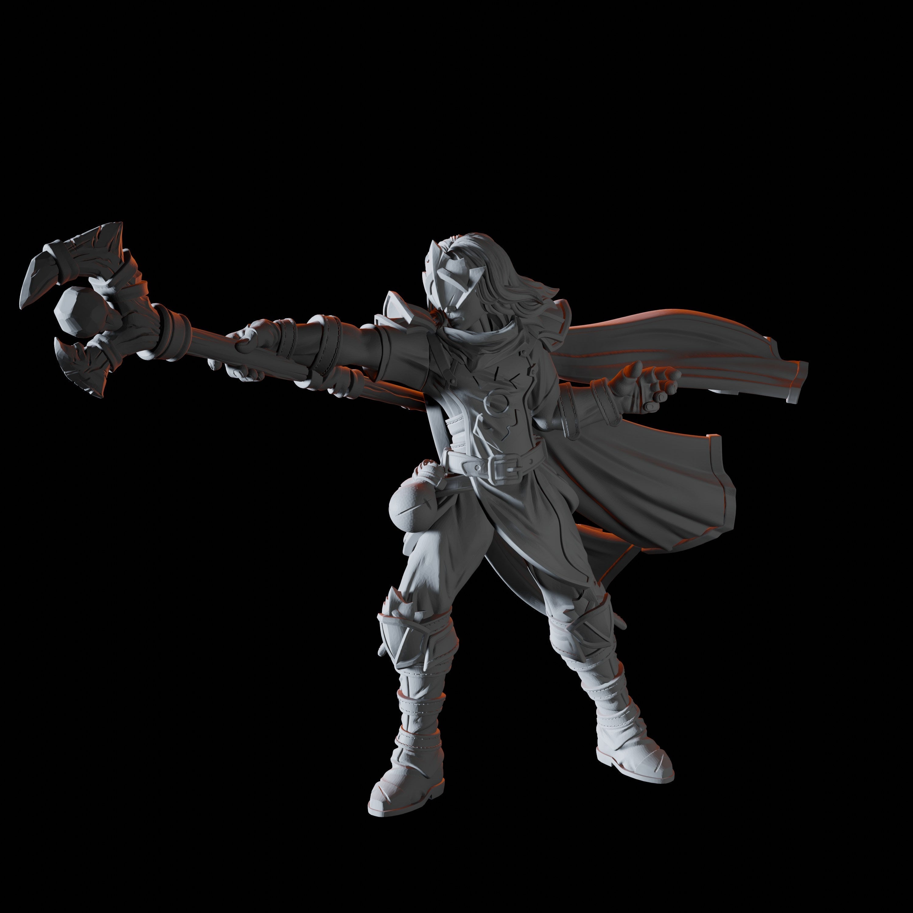 Female Cleric Miniature for Dungeons and Dragons - Myth Forged