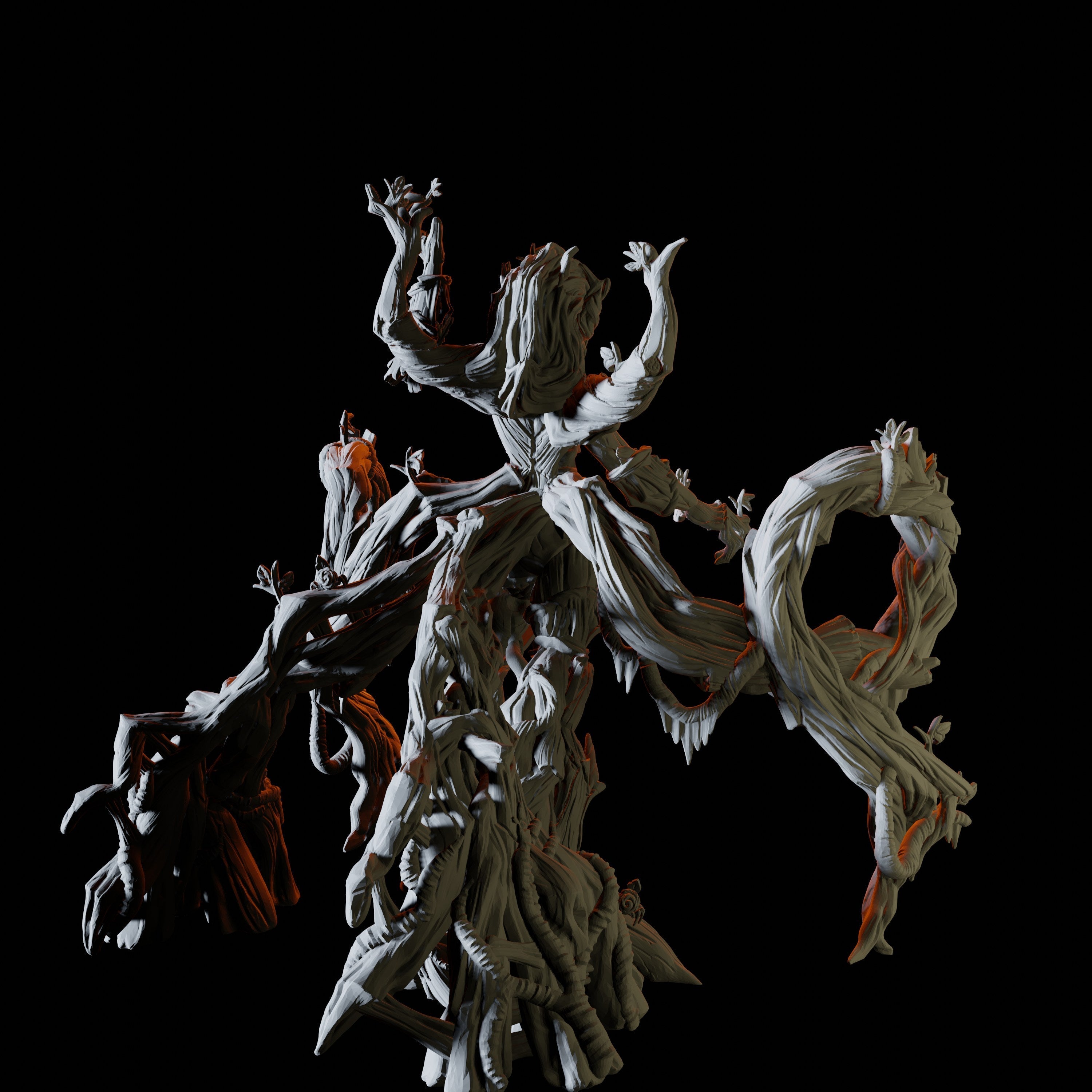 Feminine Treant Miniature for Dungeons and Dragons - Myth Forged
