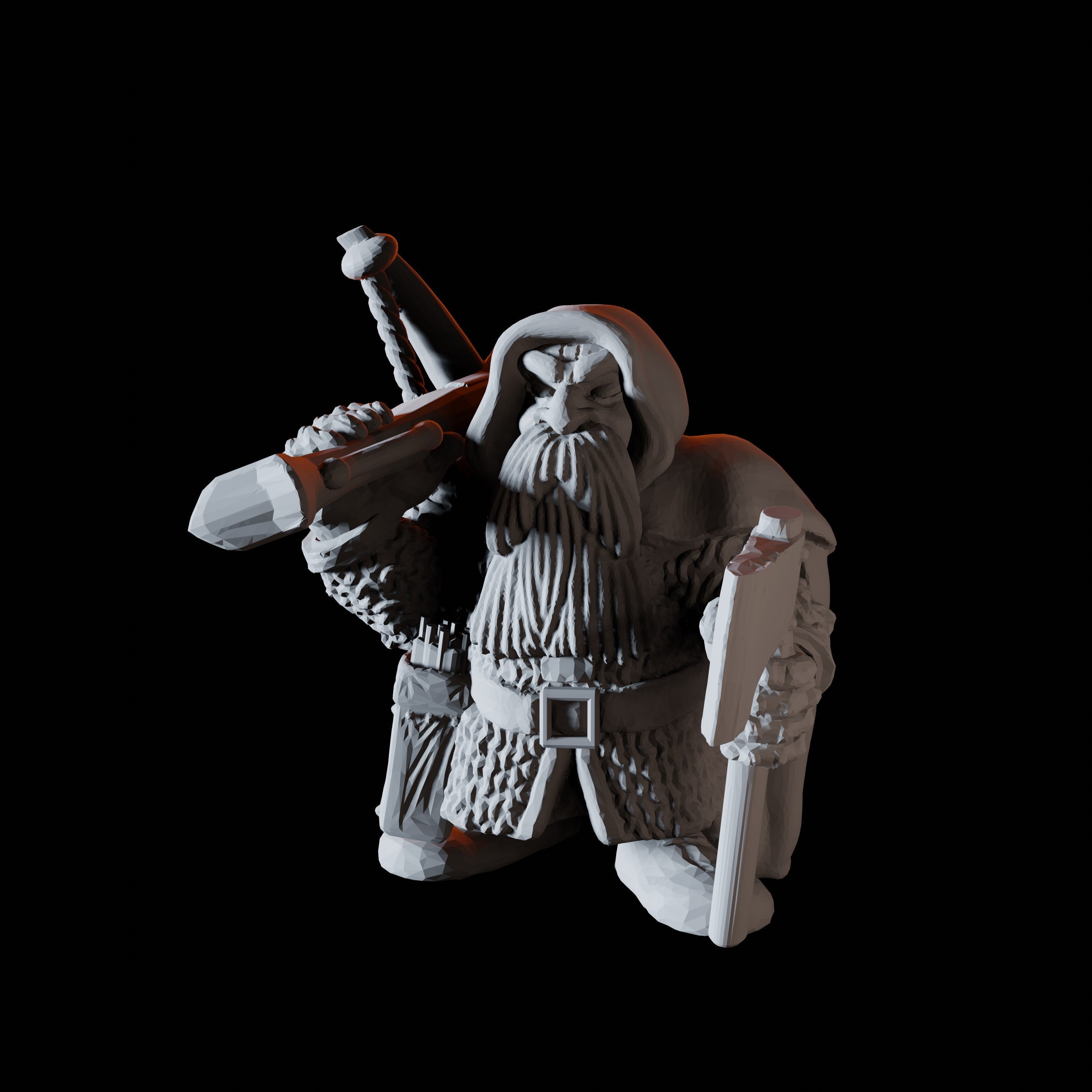 Sixteen Dwarf Crossbow Miniatures for Dungeons and Dragons - Myth Forged