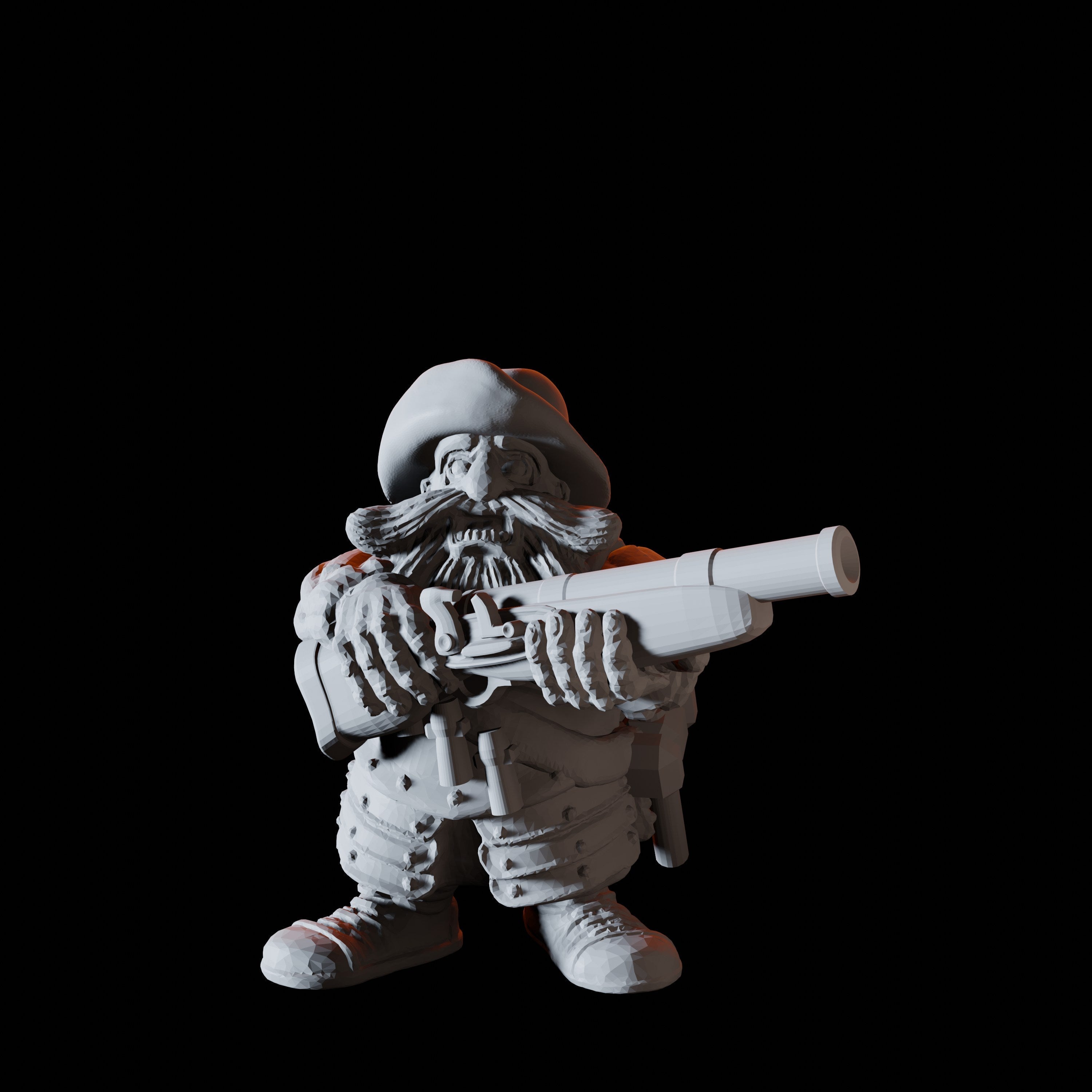 Fifteen Dwarf Musketeer Miniatures for Dungeons and Dragons - Myth Forged