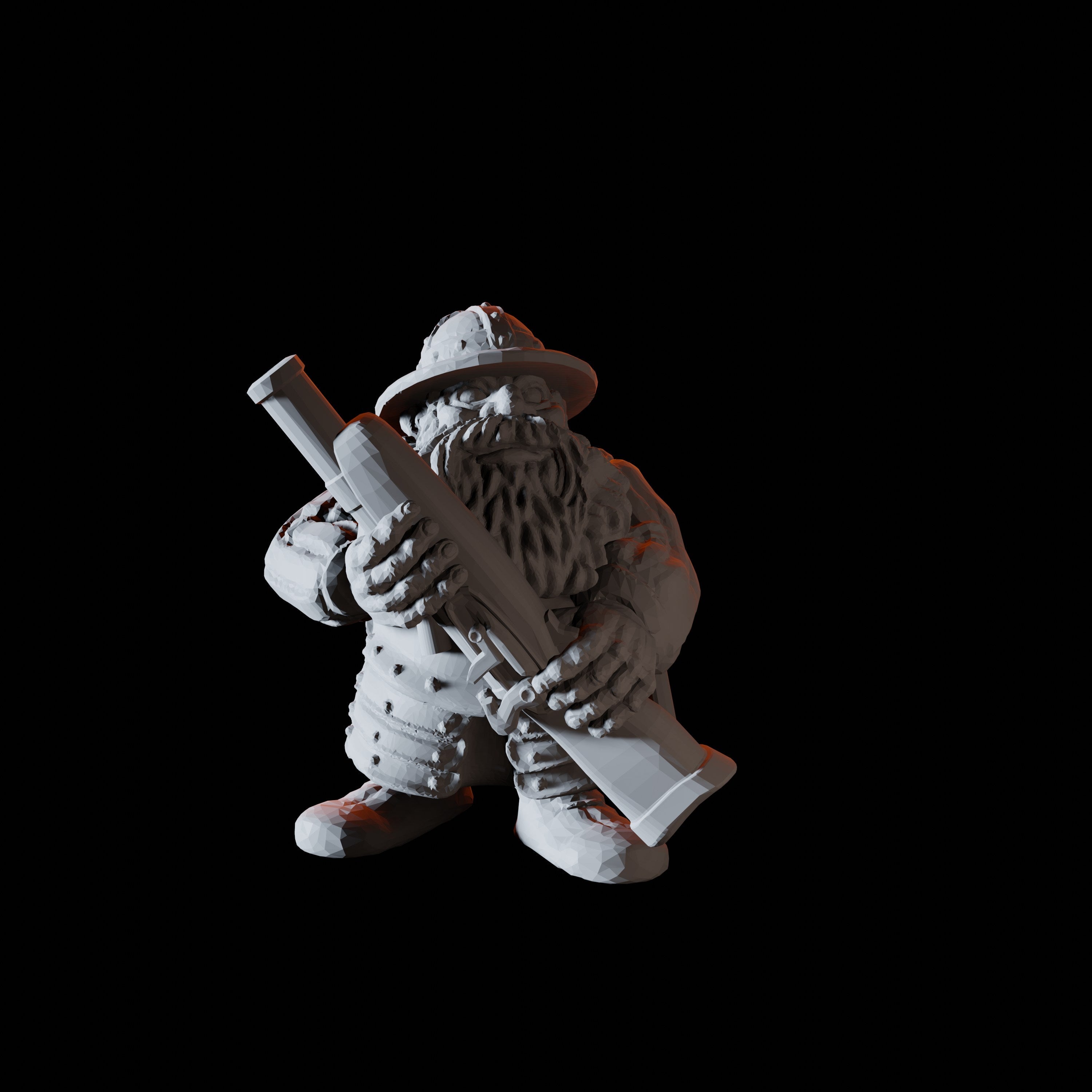 Fifteen Dwarf Musketeer Miniatures for Dungeons and Dragons - Myth Forged