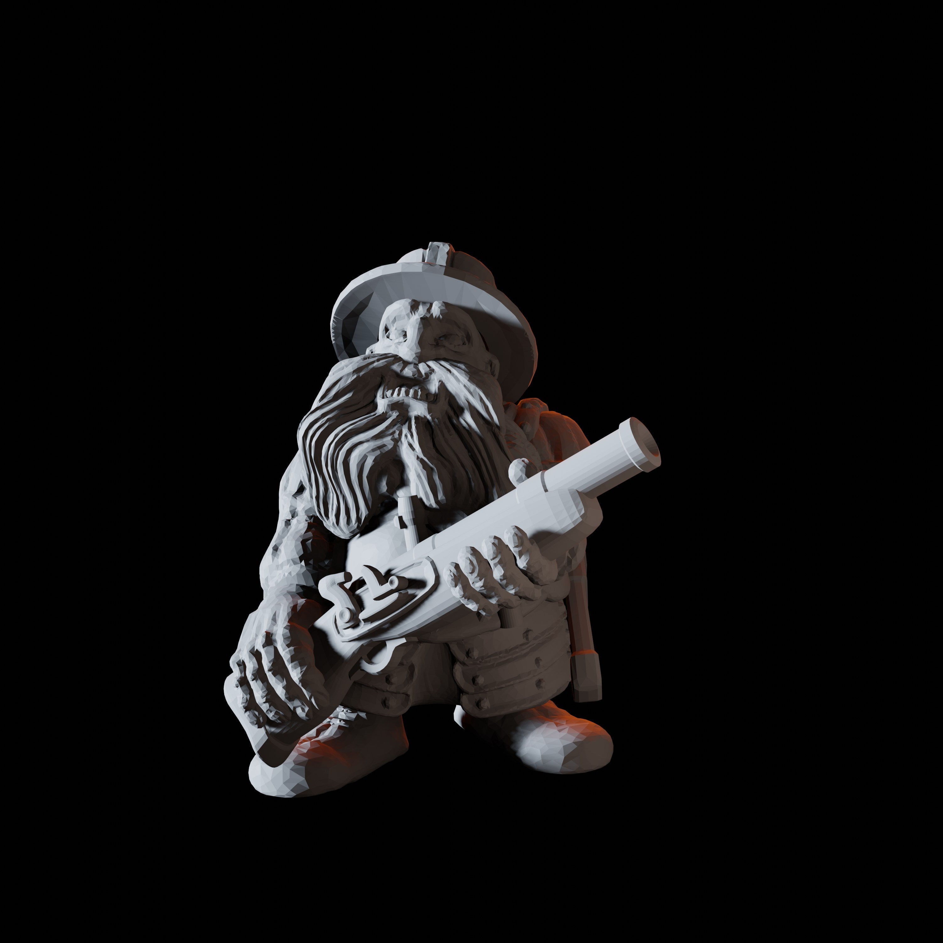 Fifteen Dwarf Musketeer Miniatures for Dungeons and Dragons - Myth Forged