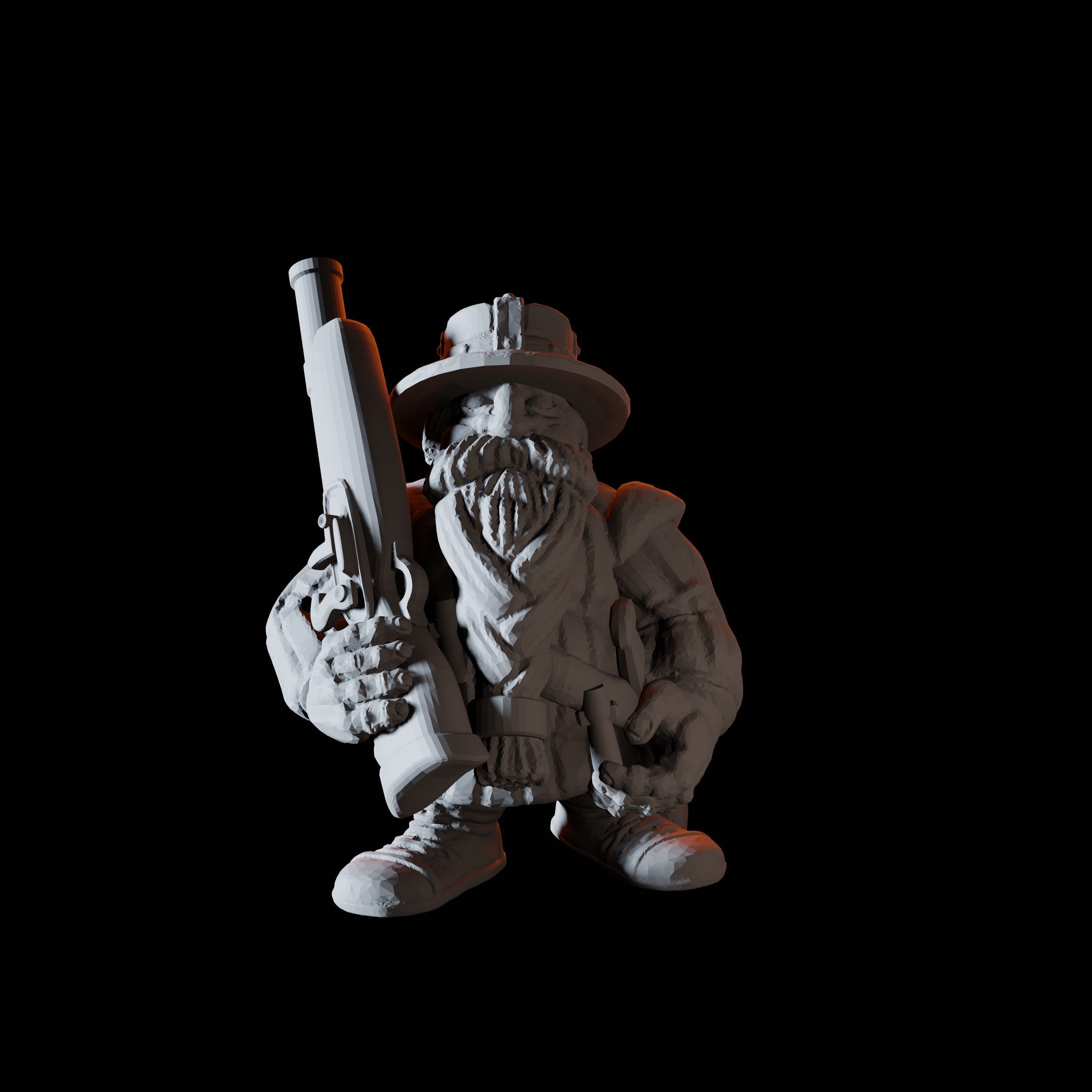 Fifteen Dwarf Musketeer Miniatures for Dungeons and Dragons - Myth Forged