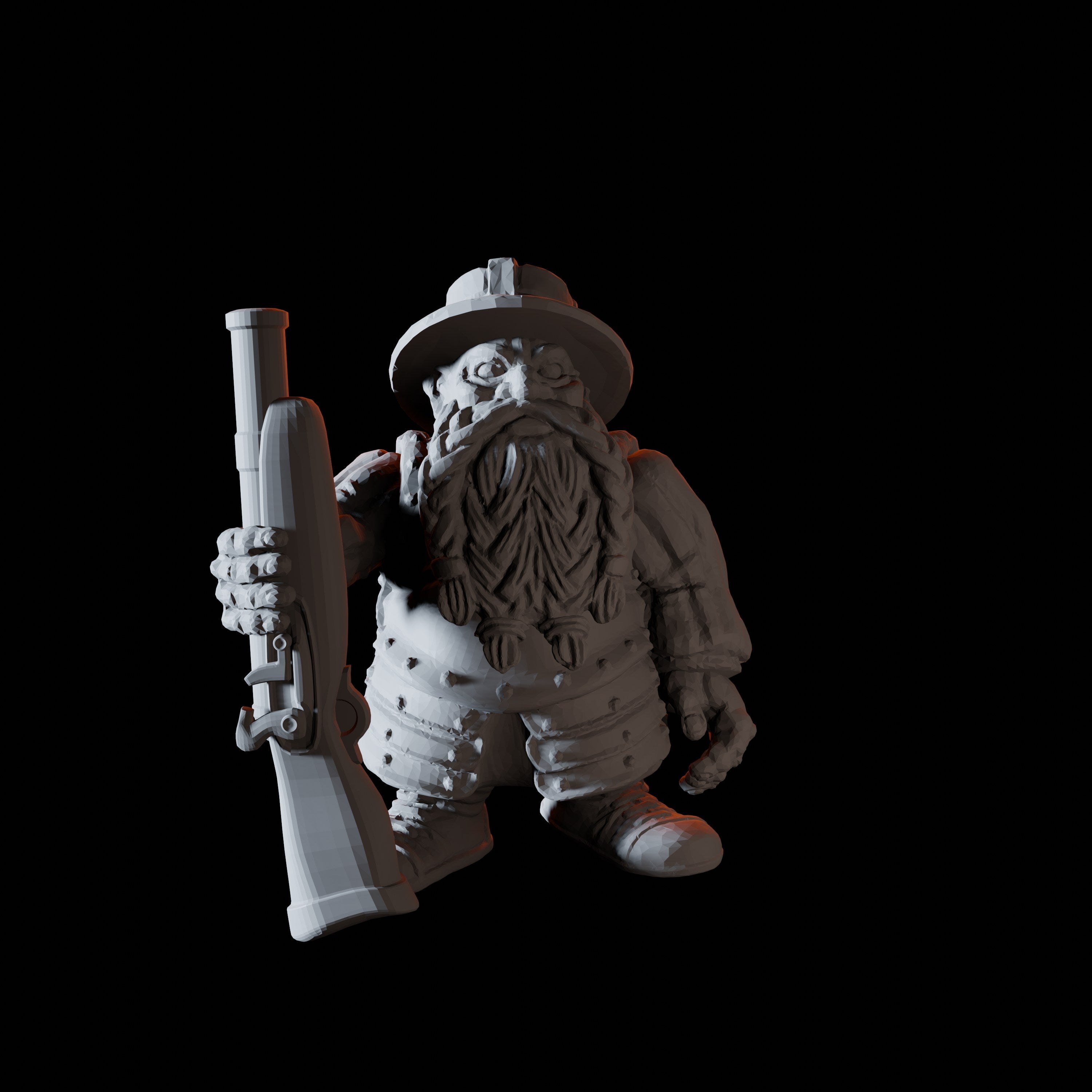 Fifteen Dwarf Musketeer Miniatures for Dungeons and Dragons - Myth Forged
