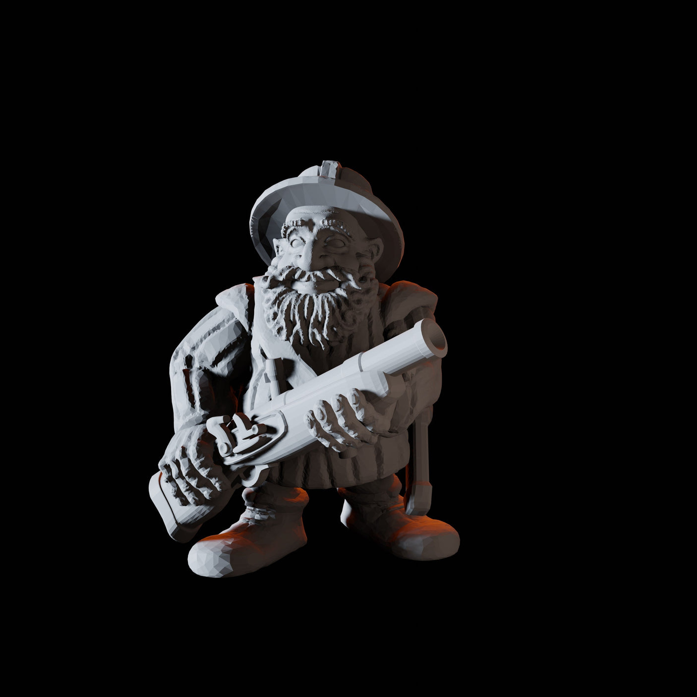 Fifteen Dwarf Musketeers Miniature for Dungeons and Dragons, Pathfinder or other TTRPGs