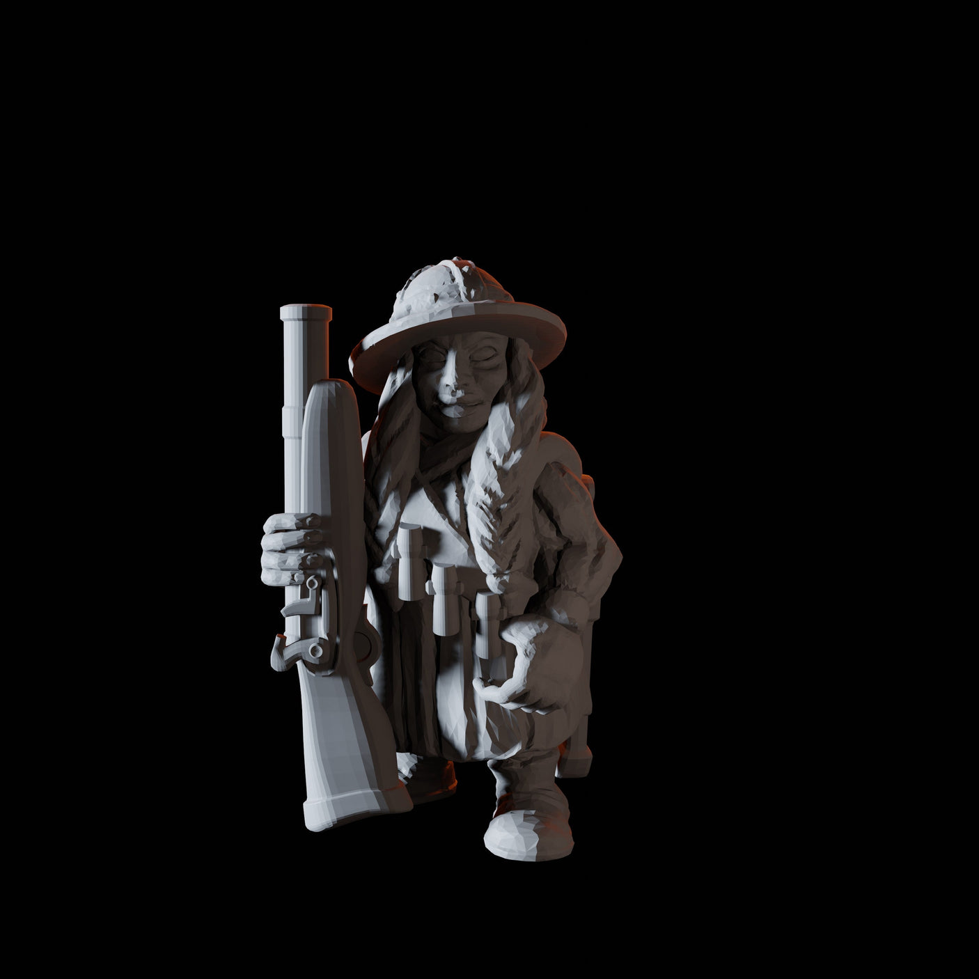 Fifteen Dwarf Musketeers Miniature for Dungeons and Dragons, Pathfinder or other TTRPGs
