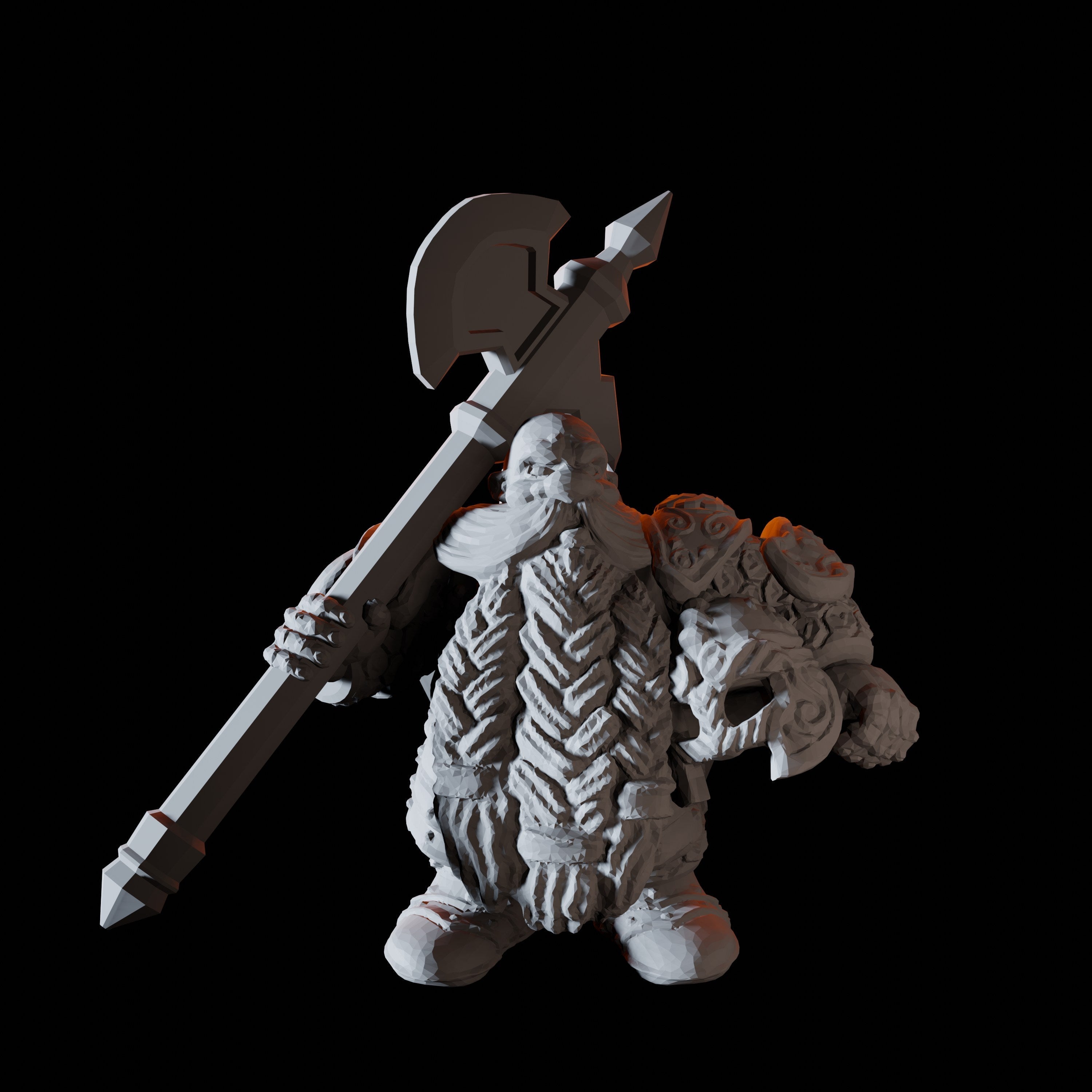 Sixteen Dwarf Royal Guard Miniatures for Dungeons and Dragons - Myth Forged