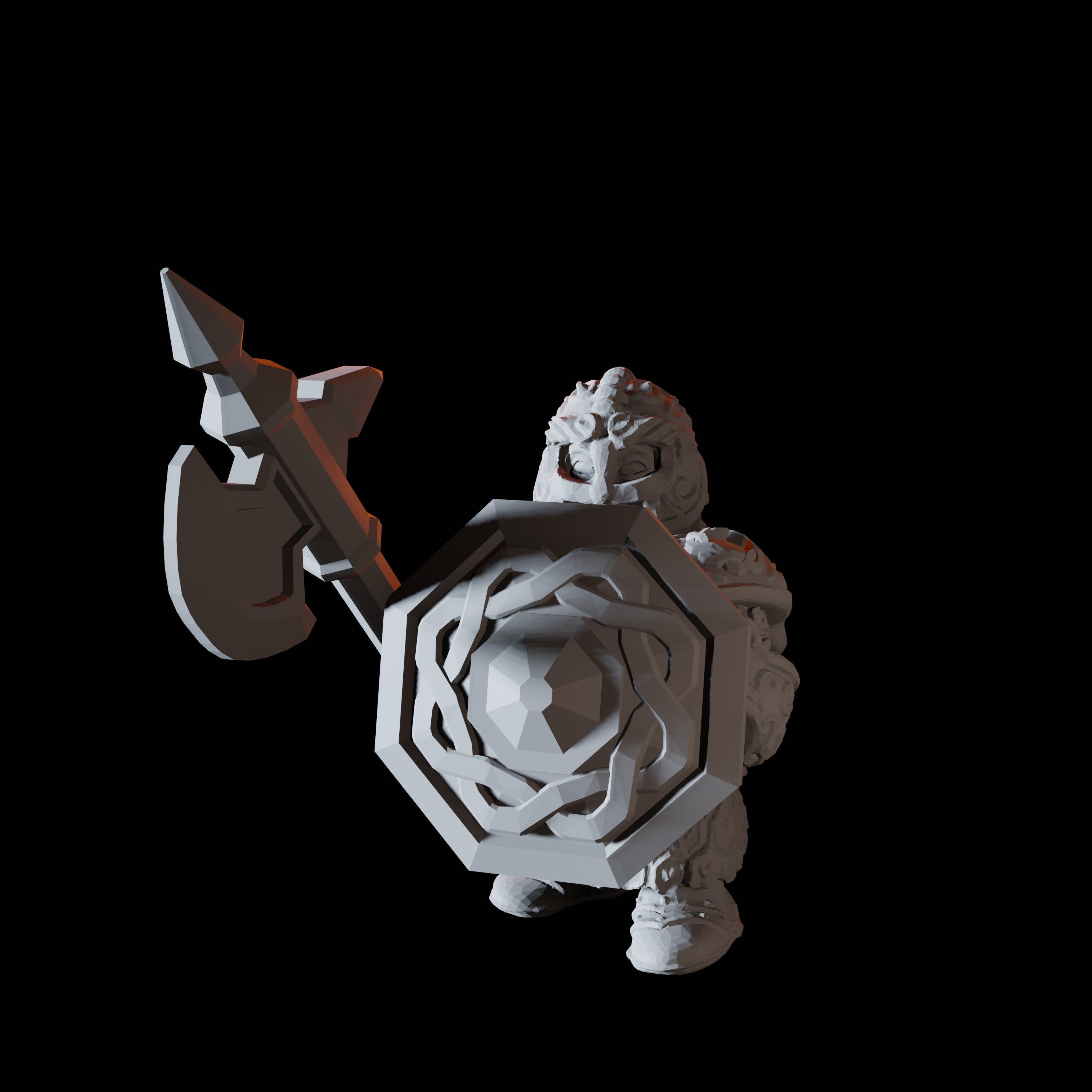 Sixteen Dwarf Royal Guard Miniatures for Dungeons and Dragons - Myth Forged