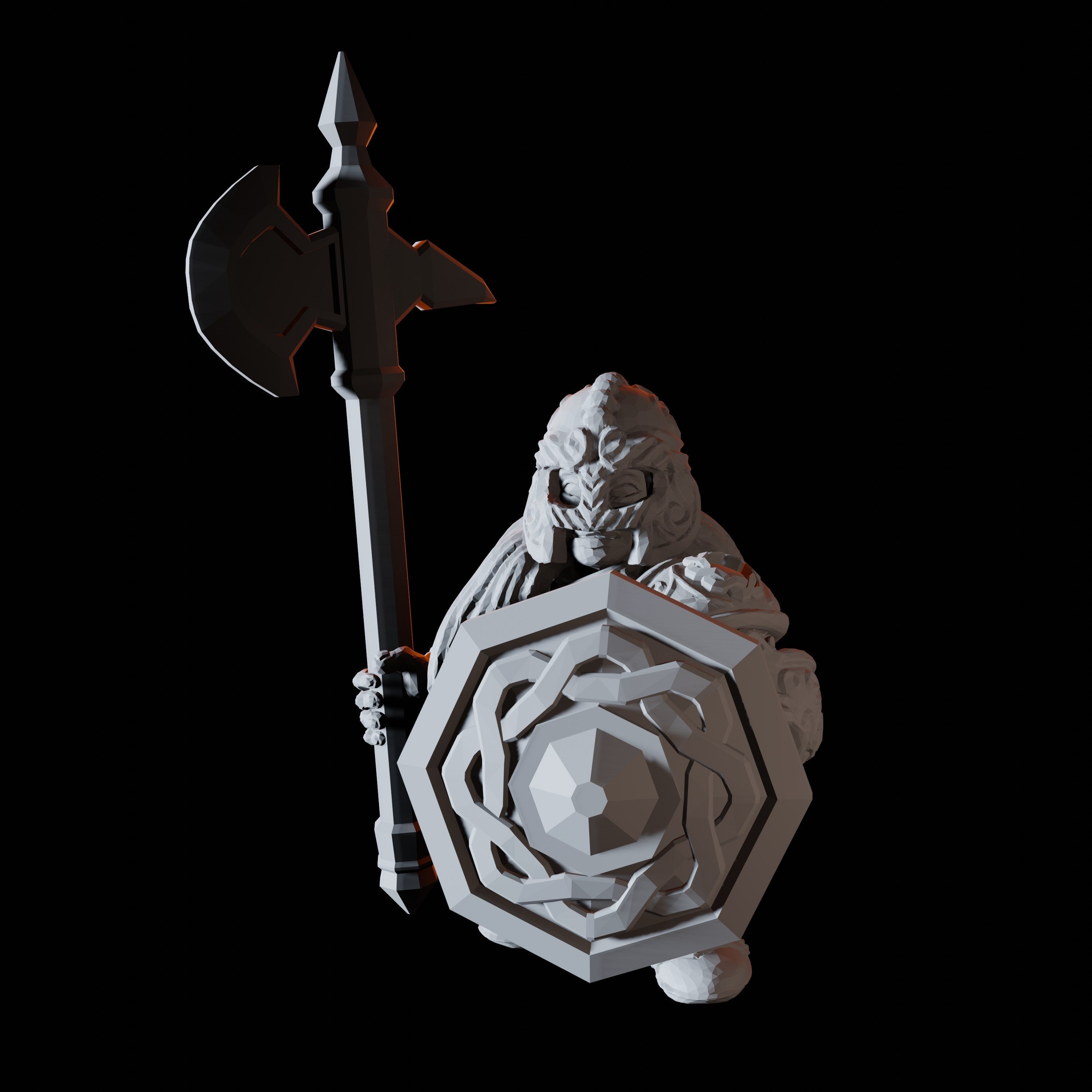 Sixteen Dwarf Royal Guard Miniatures for Dungeons and Dragons - Myth Forged