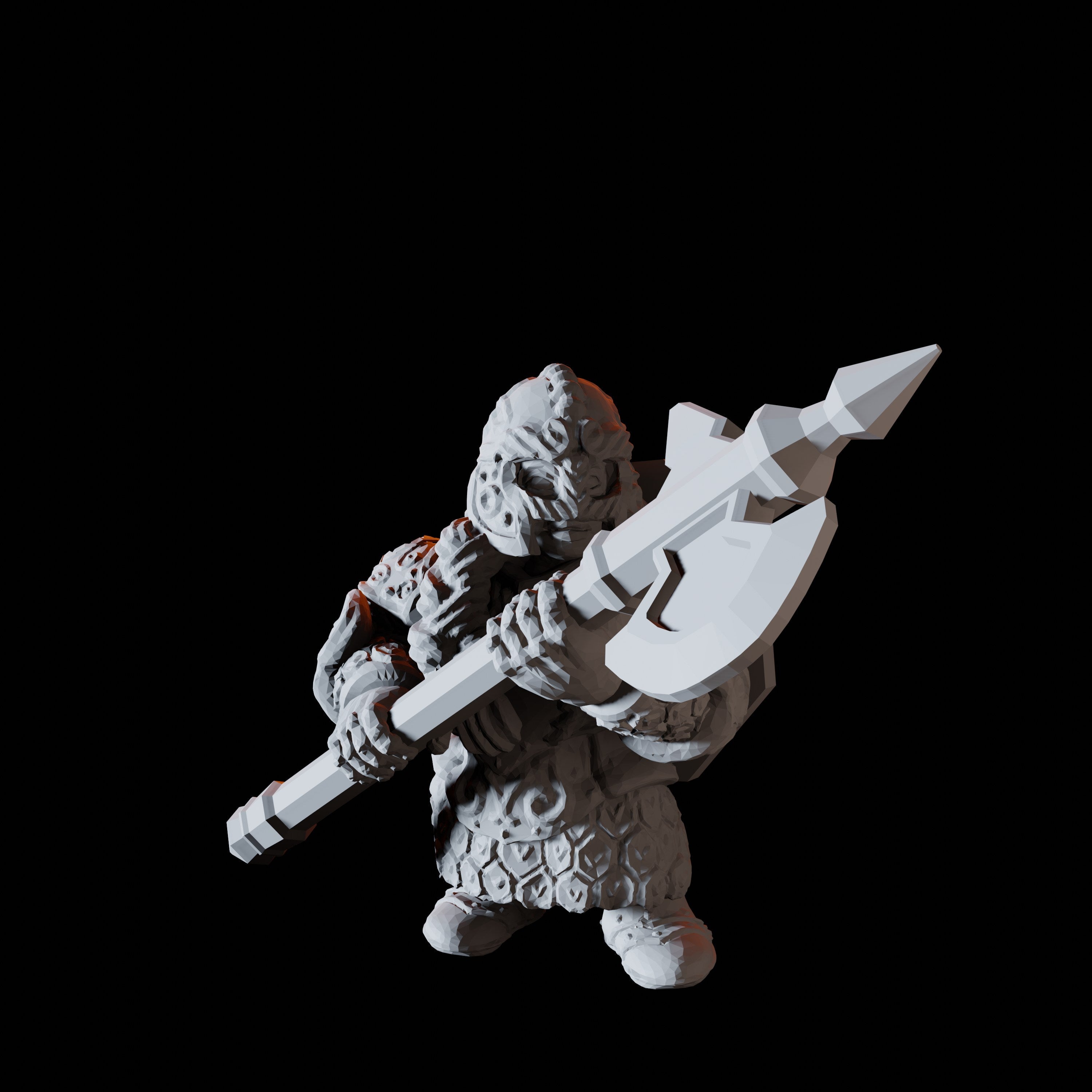 Sixteen Dwarf Royal Guard Miniatures for Dungeons and Dragons - Myth Forged