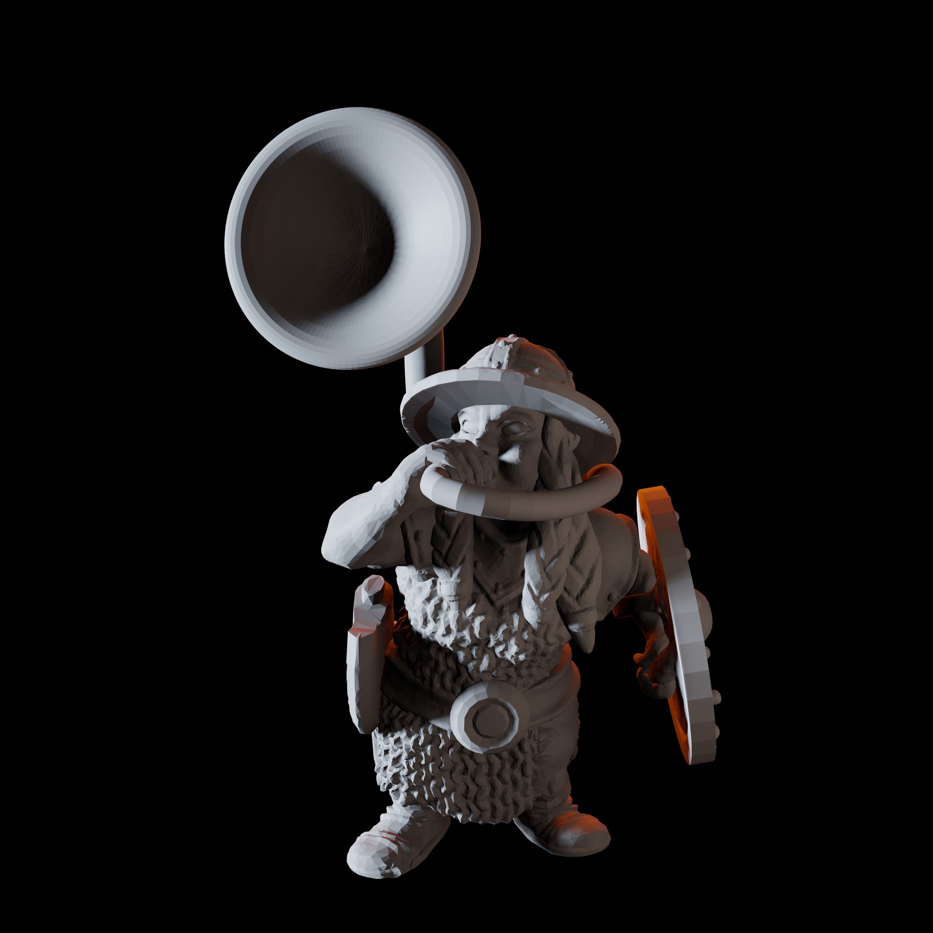 Sixteen Dwarf Shield Warrior Miniatures for Dungeons and Dragons - Myth Forged