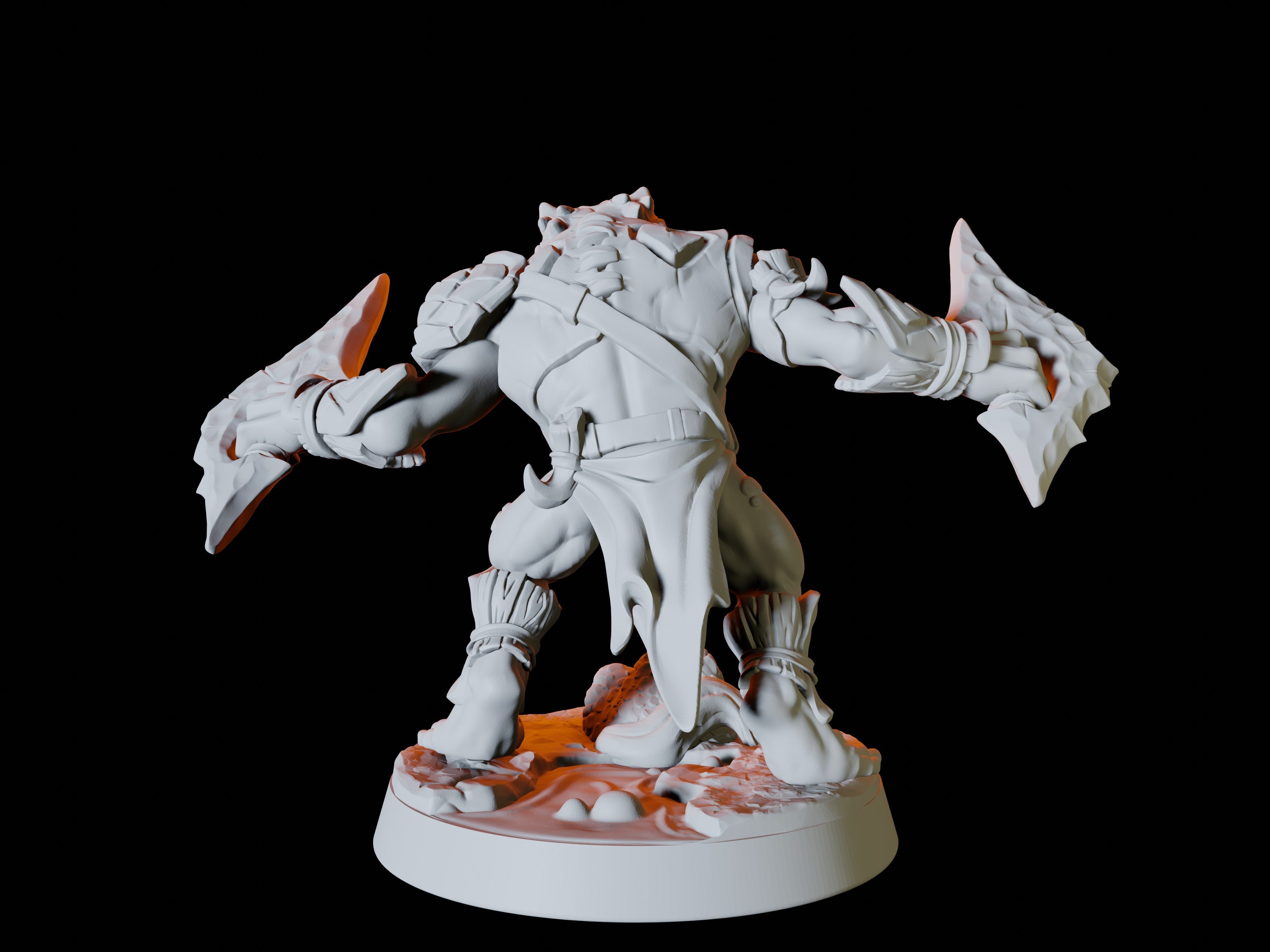 Five Bullywug Miniatures for Dungeons and Dragons - Myth Forged