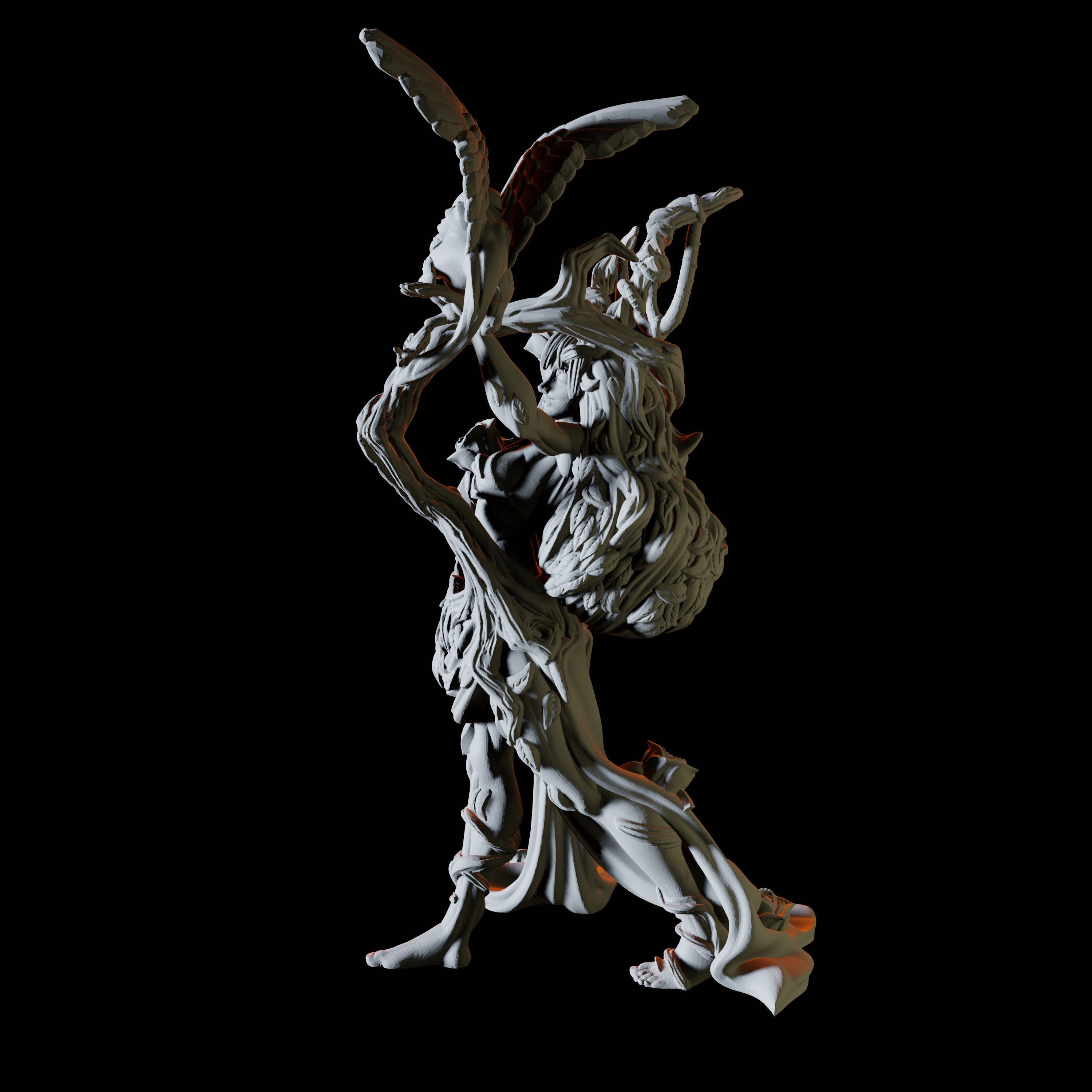 Dryad Miniature for Dungeons and Dragons - Myth Forged