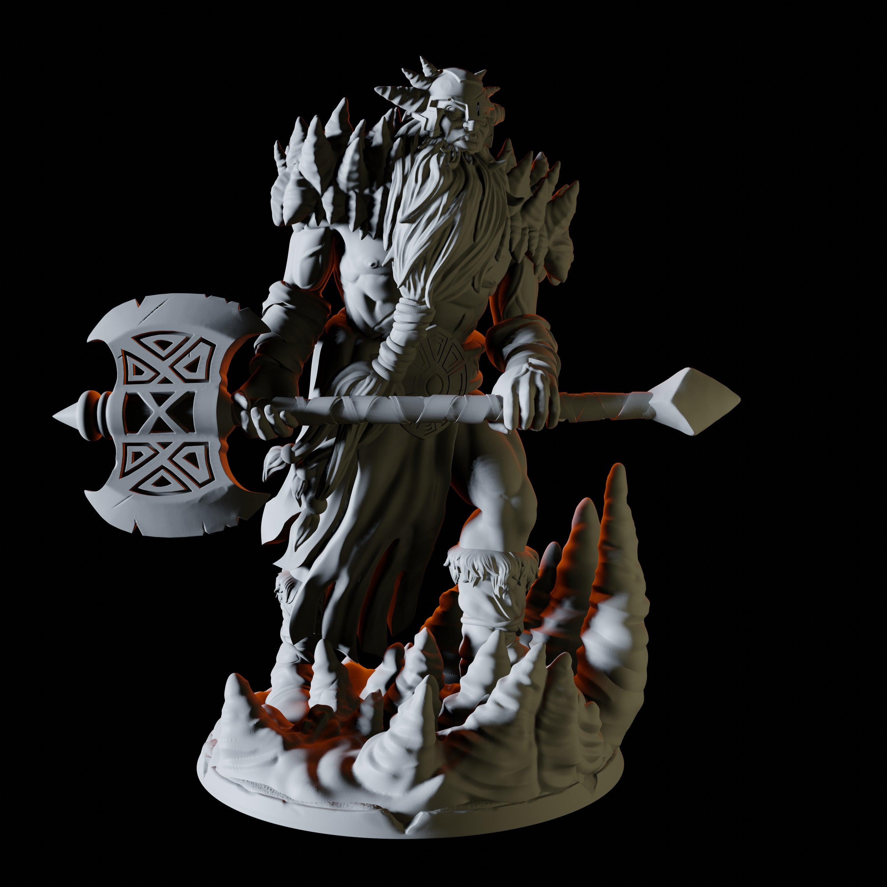 Frost Giant Miniature for Dungeons and Dragons - Myth Forged