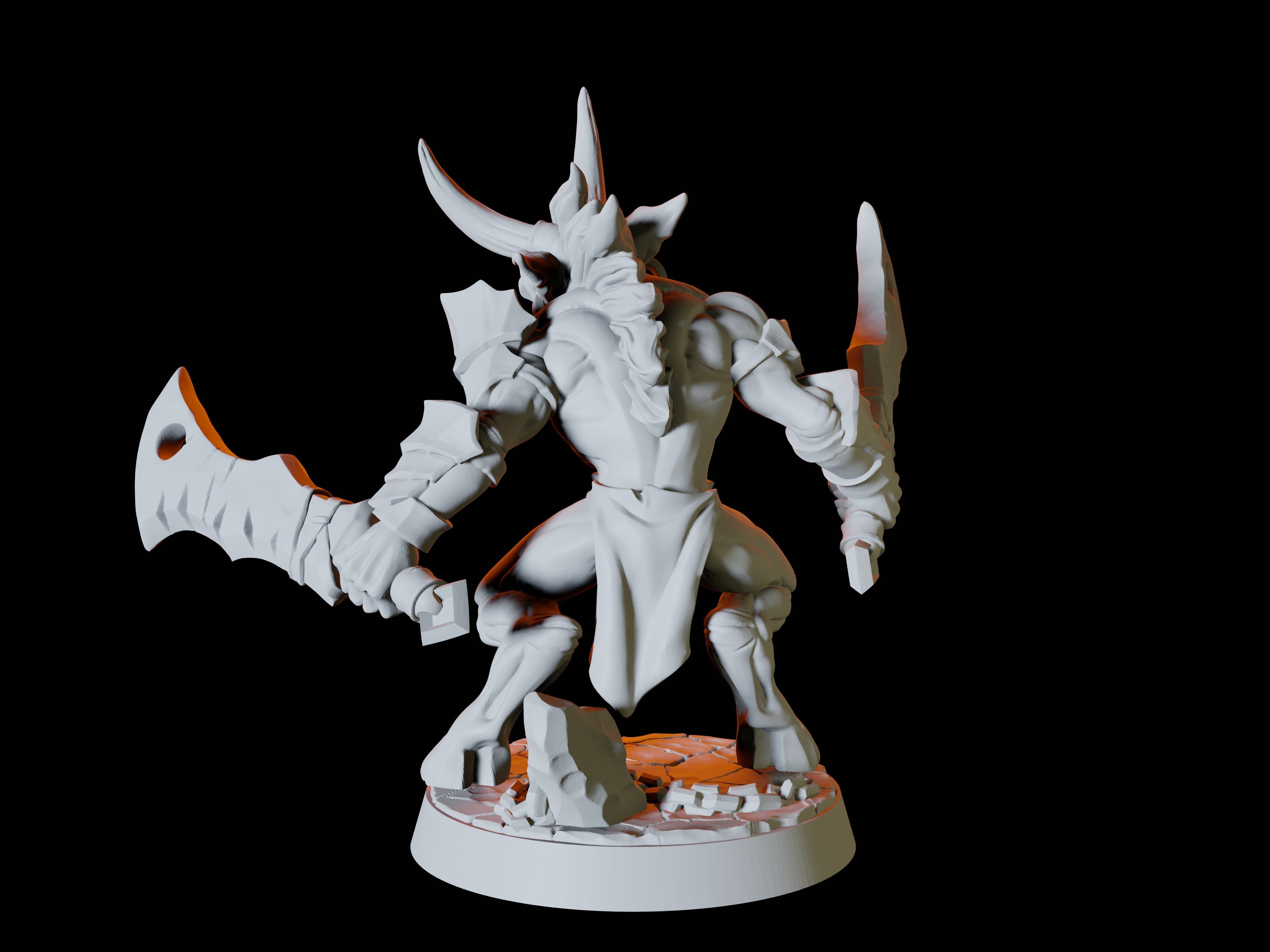 Four Devil Imp Miniatures for Dungeons and Dragons - Myth Forged