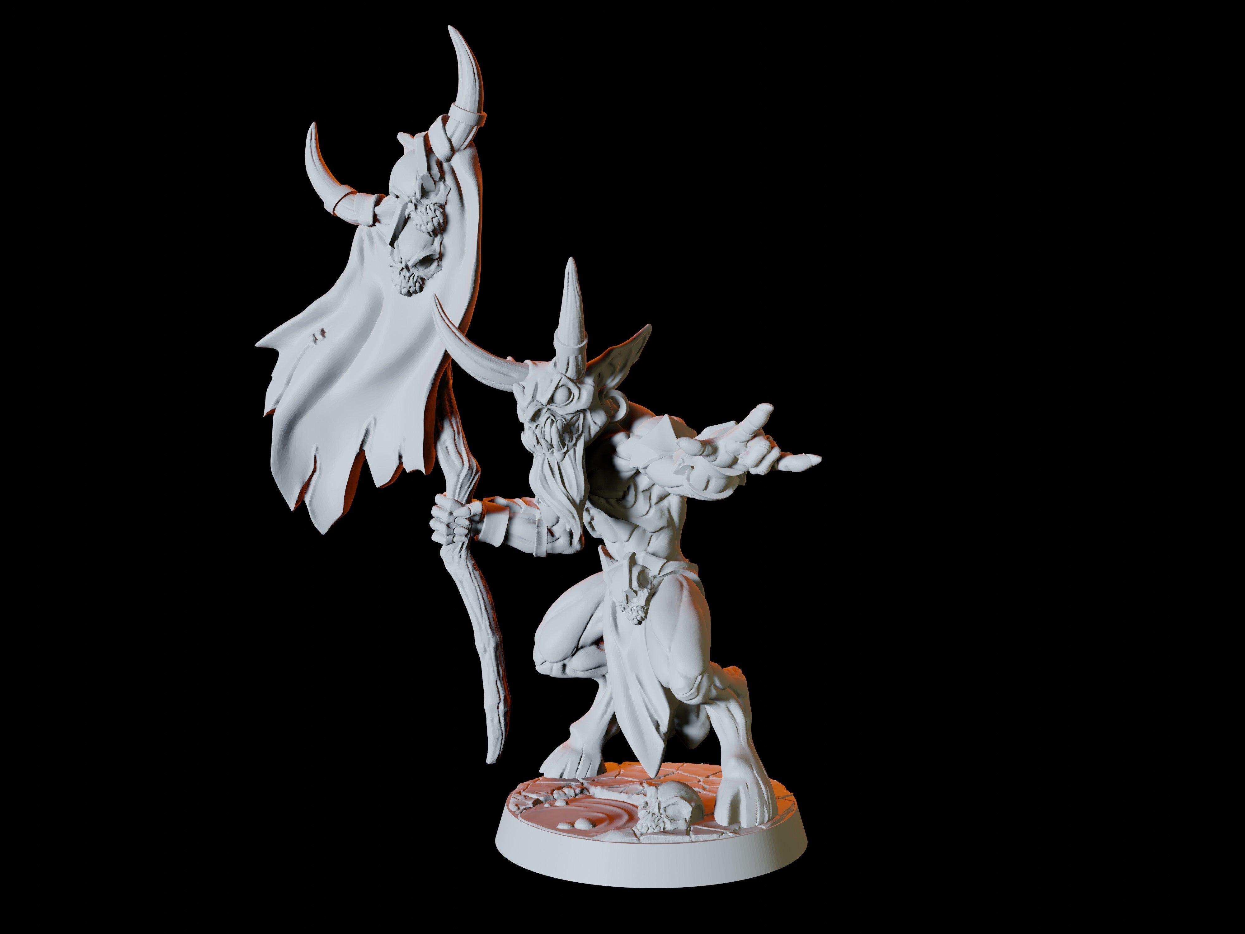 Four Devil Imp Miniatures for Dungeons and Dragons - Myth Forged