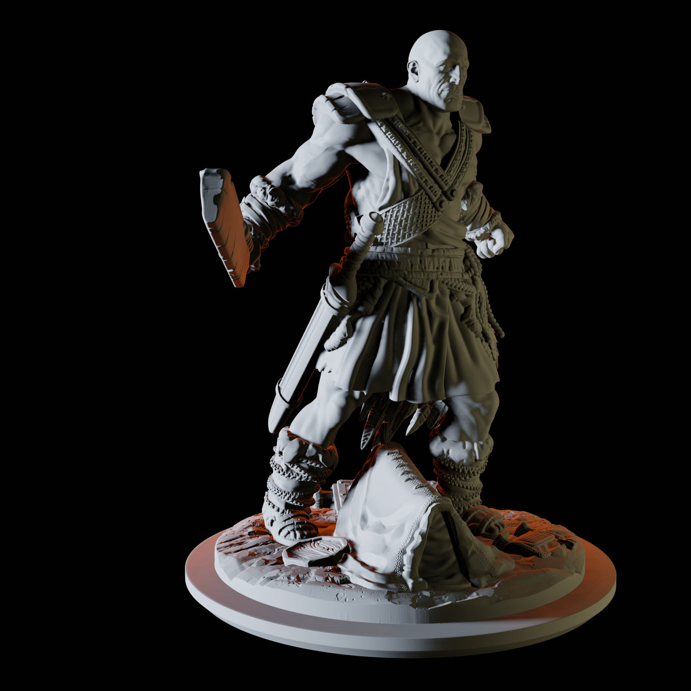 Four Empyrean Titans Miniature for Dungeons and Dragons, Pathfinder or other TTRPGs