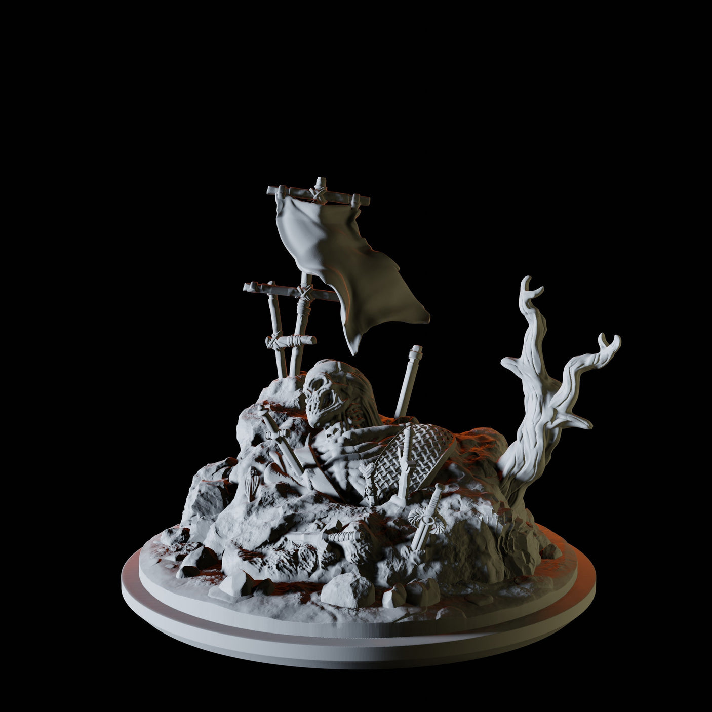 Four Empyrean Titans Miniature for Dungeons and Dragons, Pathfinder or other TTRPGs
