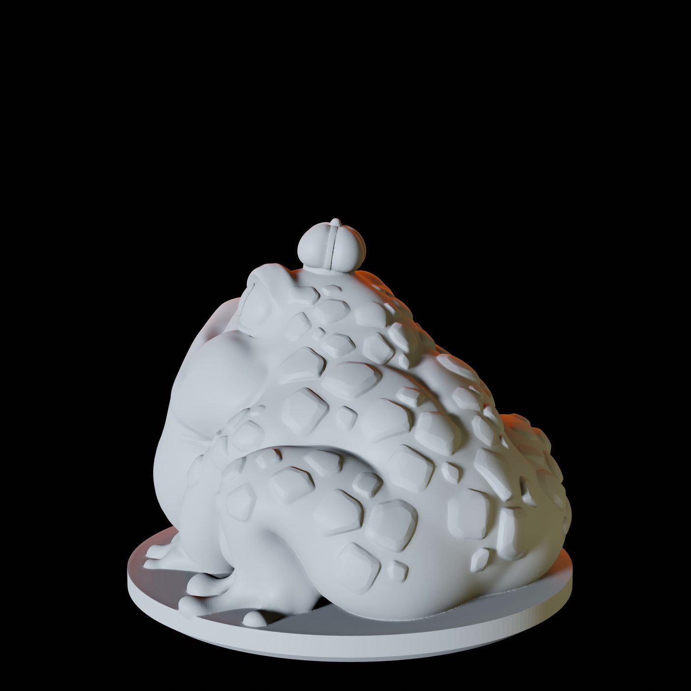 Frog Familiar Miniature for Dungeons and Dragons, Pathfinder or other TTRPGs