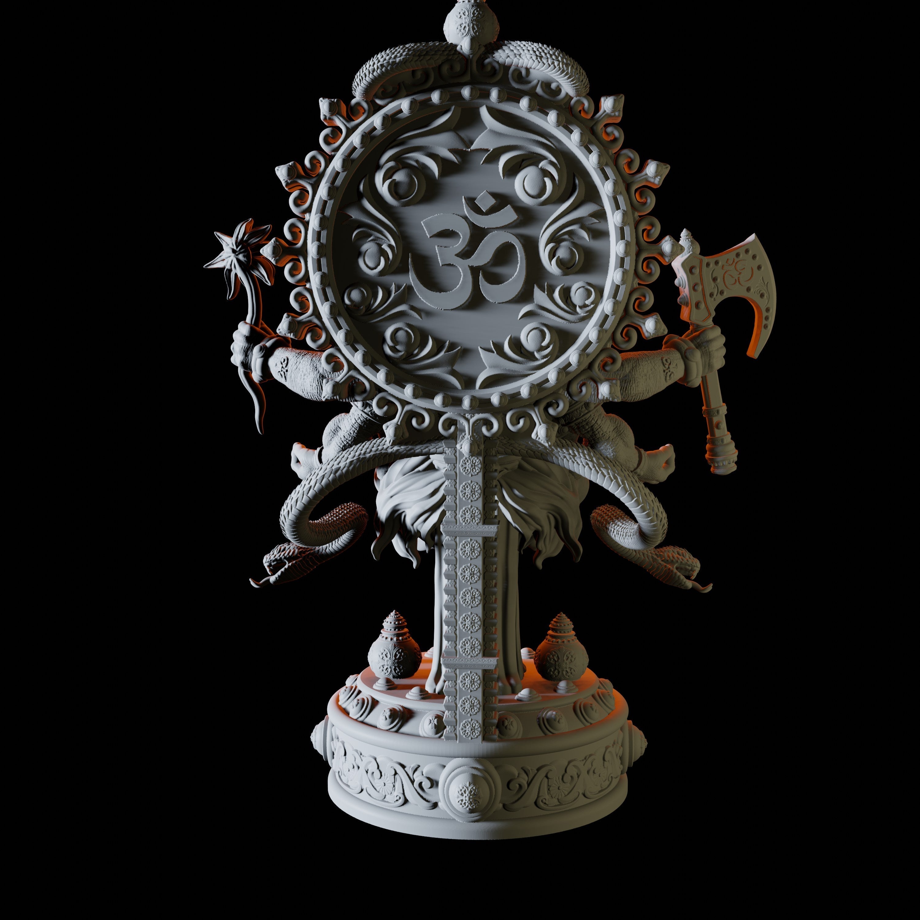 Ganesh Miniature for Dungeons and Dragons - Myth Forged