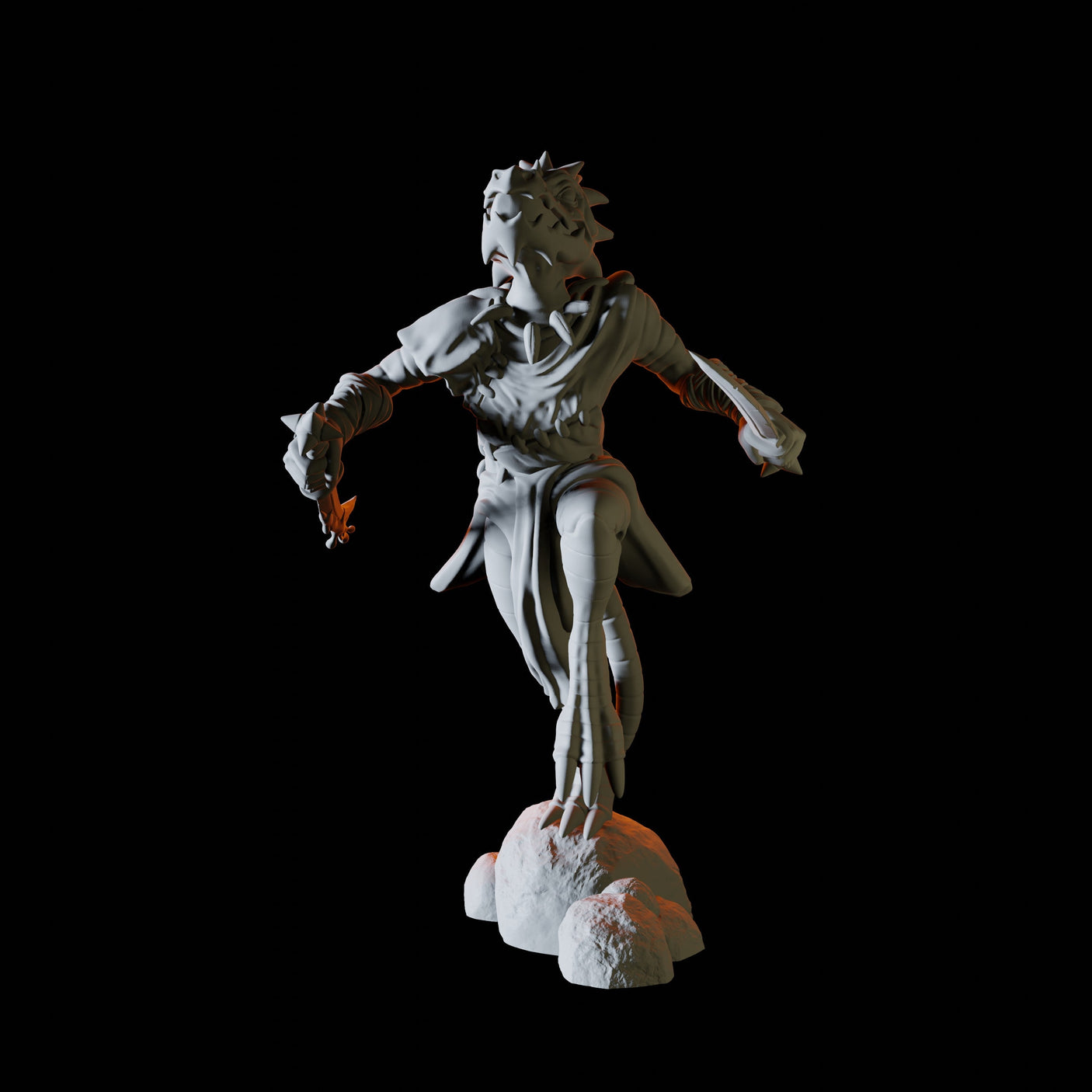 Gang of Kobolds Miniature for Dungeons and Dragons, Pathfinder or other TTRPGs