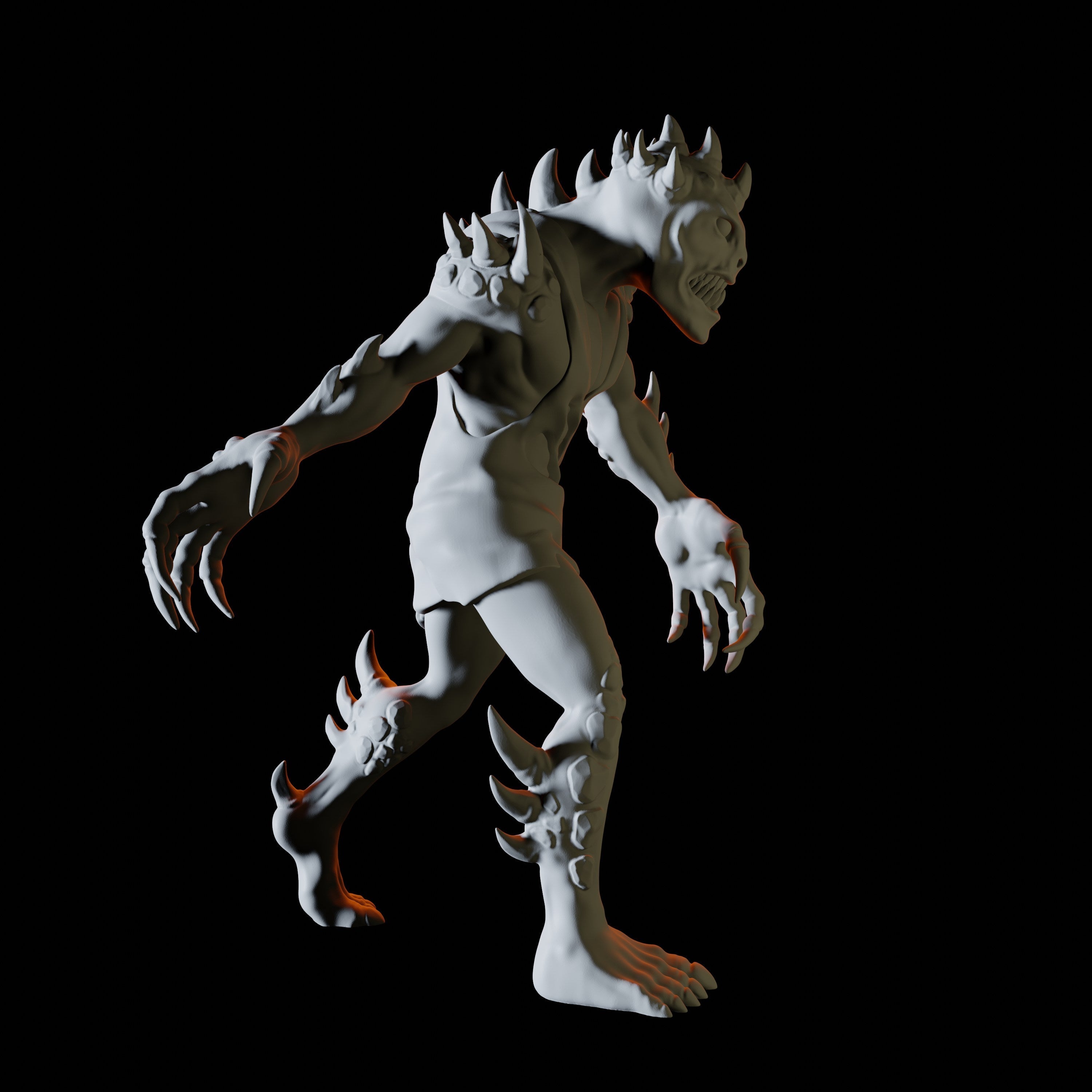 Ghoul Miniature for Dungeons and Dragons - Myth Forged