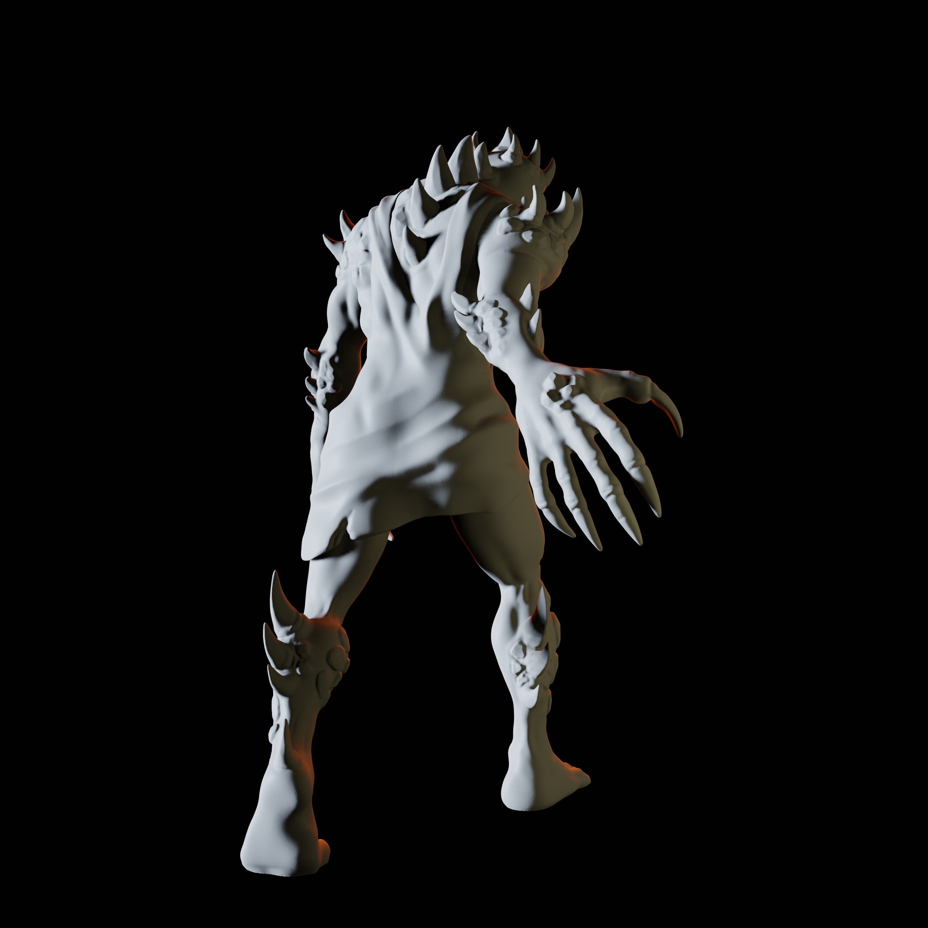 Ghoul Miniature for Dungeons and Dragons - Myth Forged