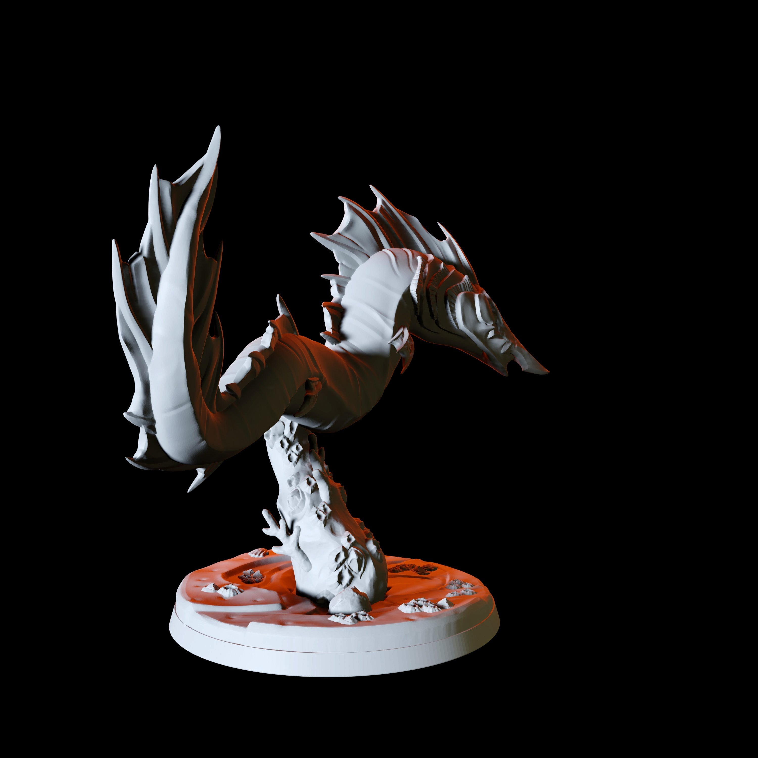 Giant Eel Miniature for Dungeons and Dragons - Myth Forged