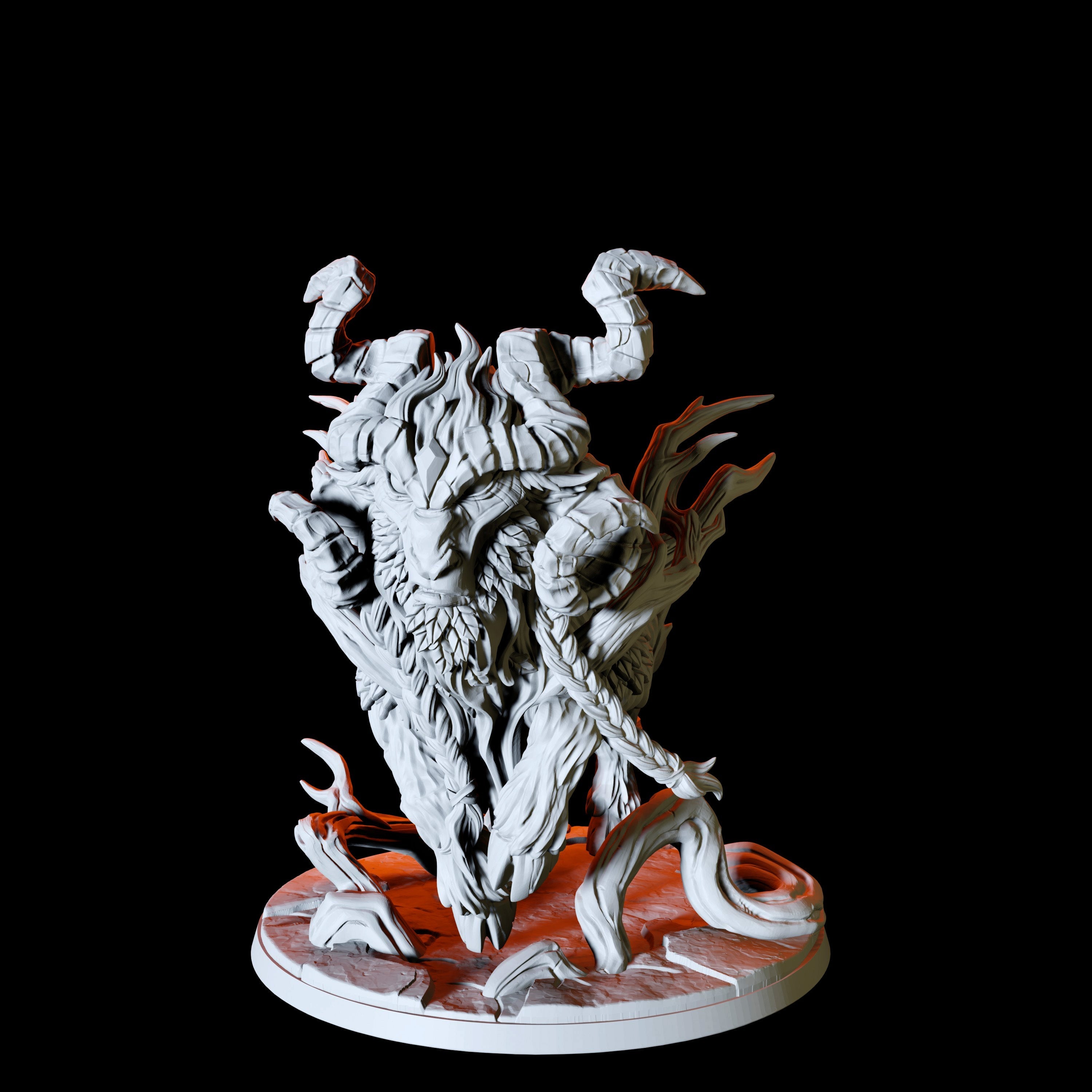 Giant Ram Miniature for Dungeons and Dragons - Myth Forged