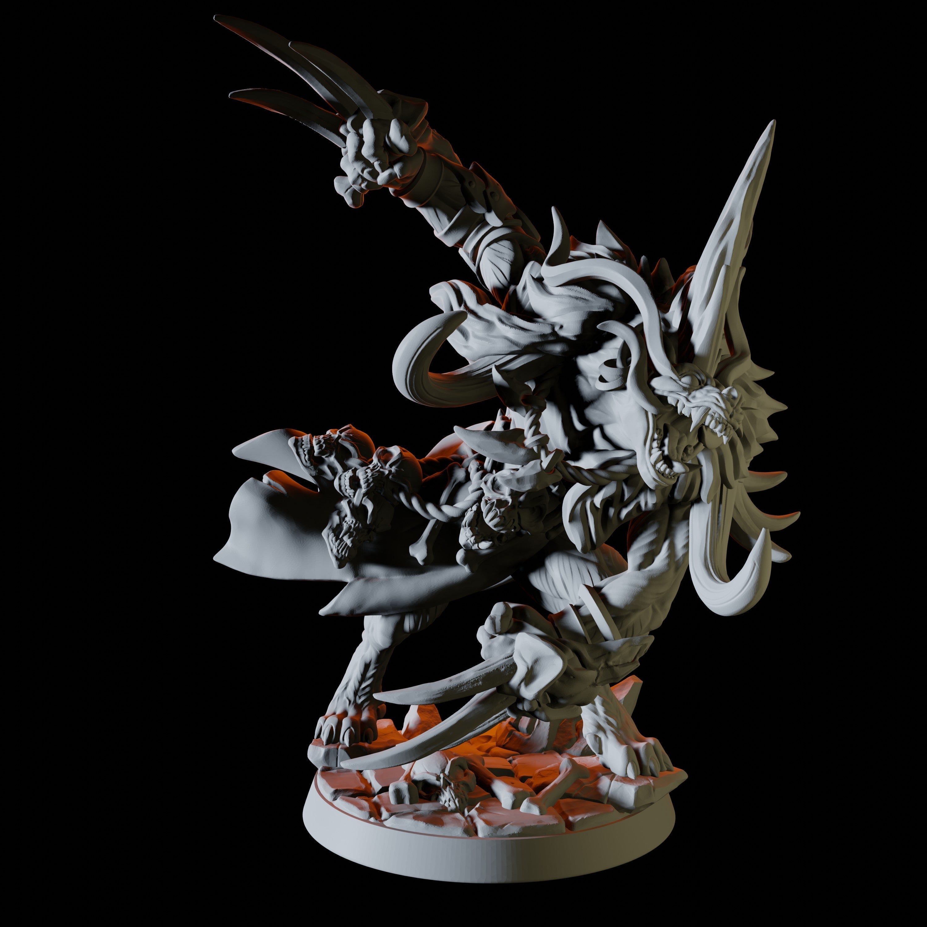 Gnoll Shaman Miniature for Dungeons and Dragons - Myth Forged