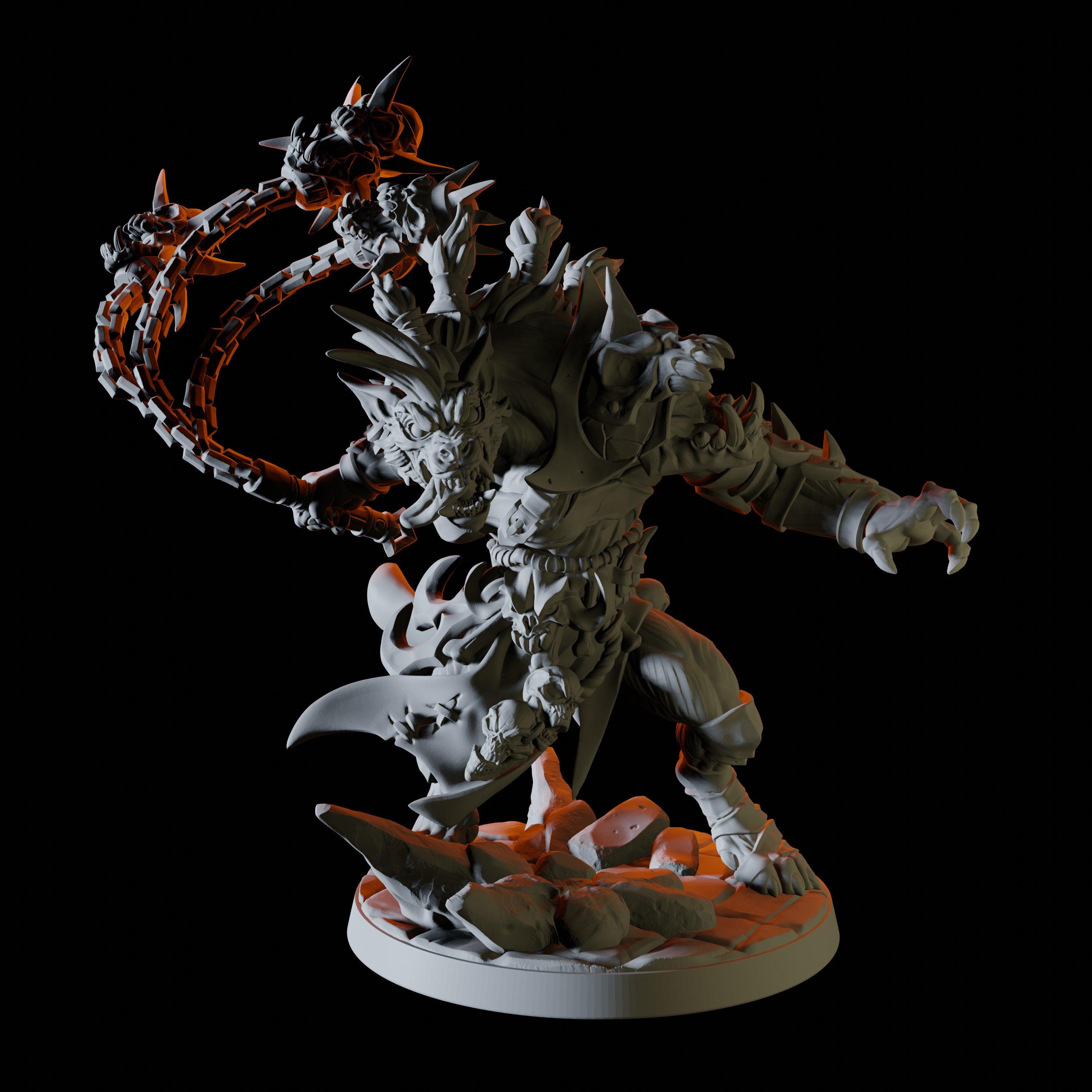 Gnoll Warrior Miniature for Dungeons and Dragons - Myth Forged