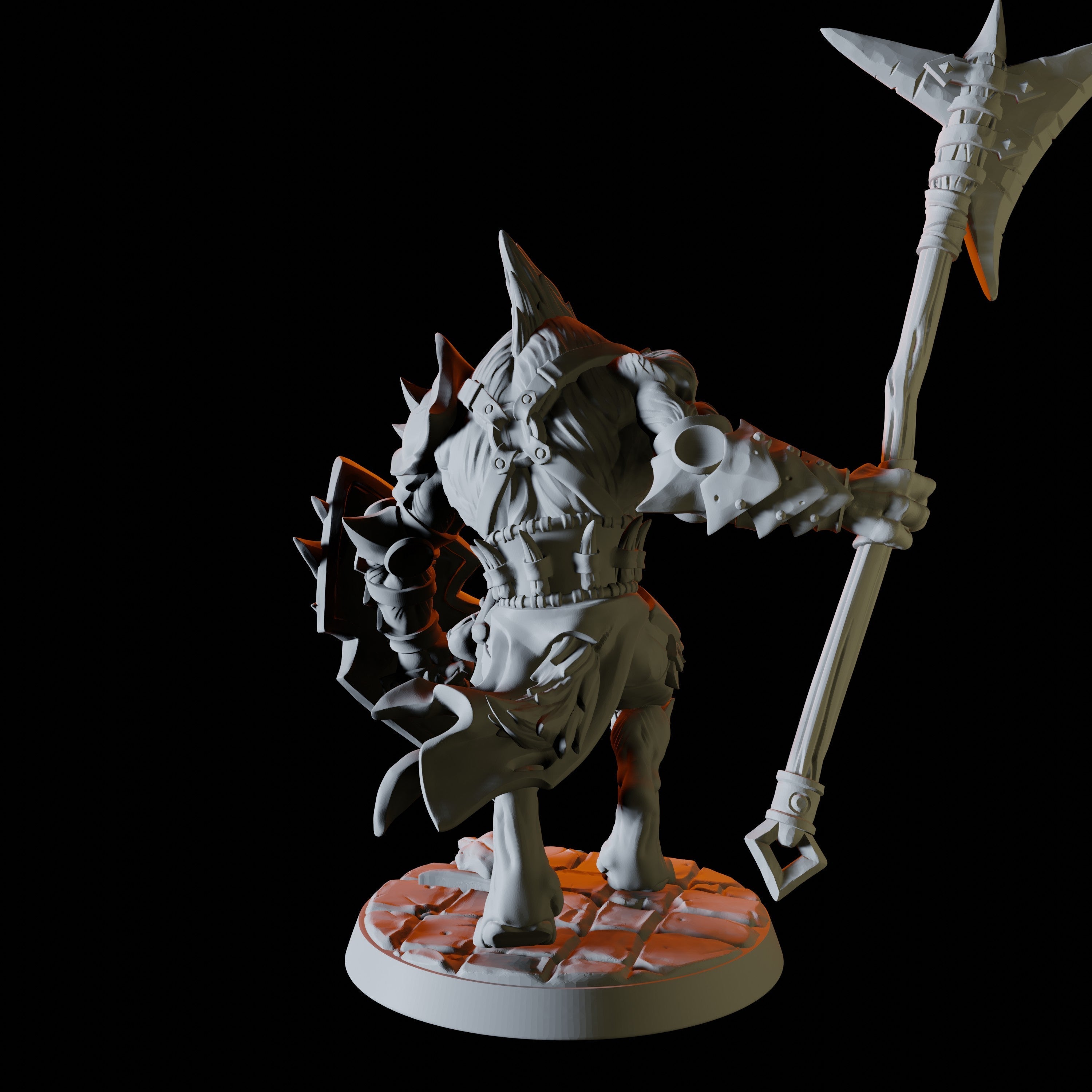 Gnoll Miniature for Dungeons and Dragons - Myth Forged